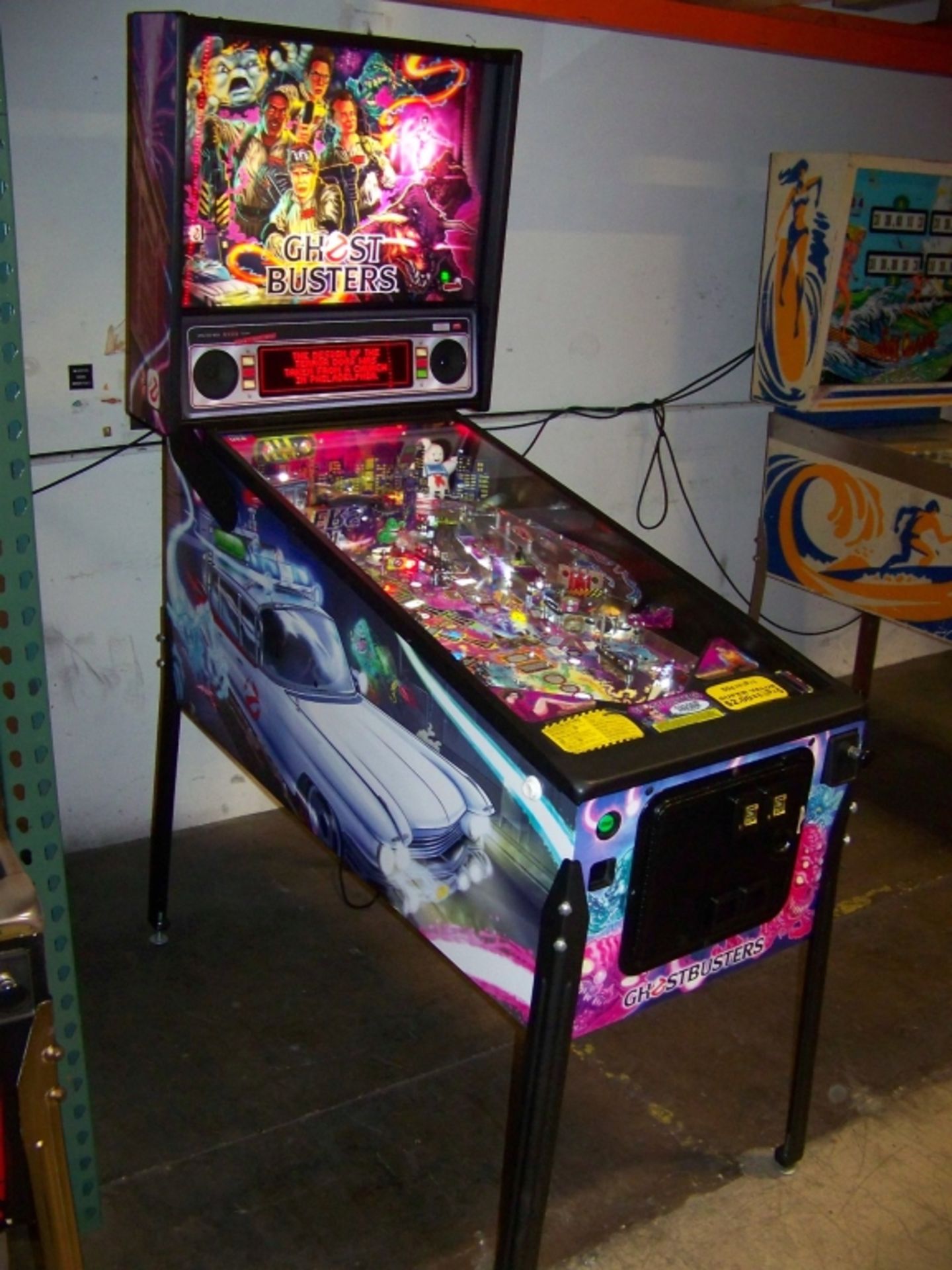 GHOST BUSTERS PRO MODEL PINBALL MACHINE STERN 2016