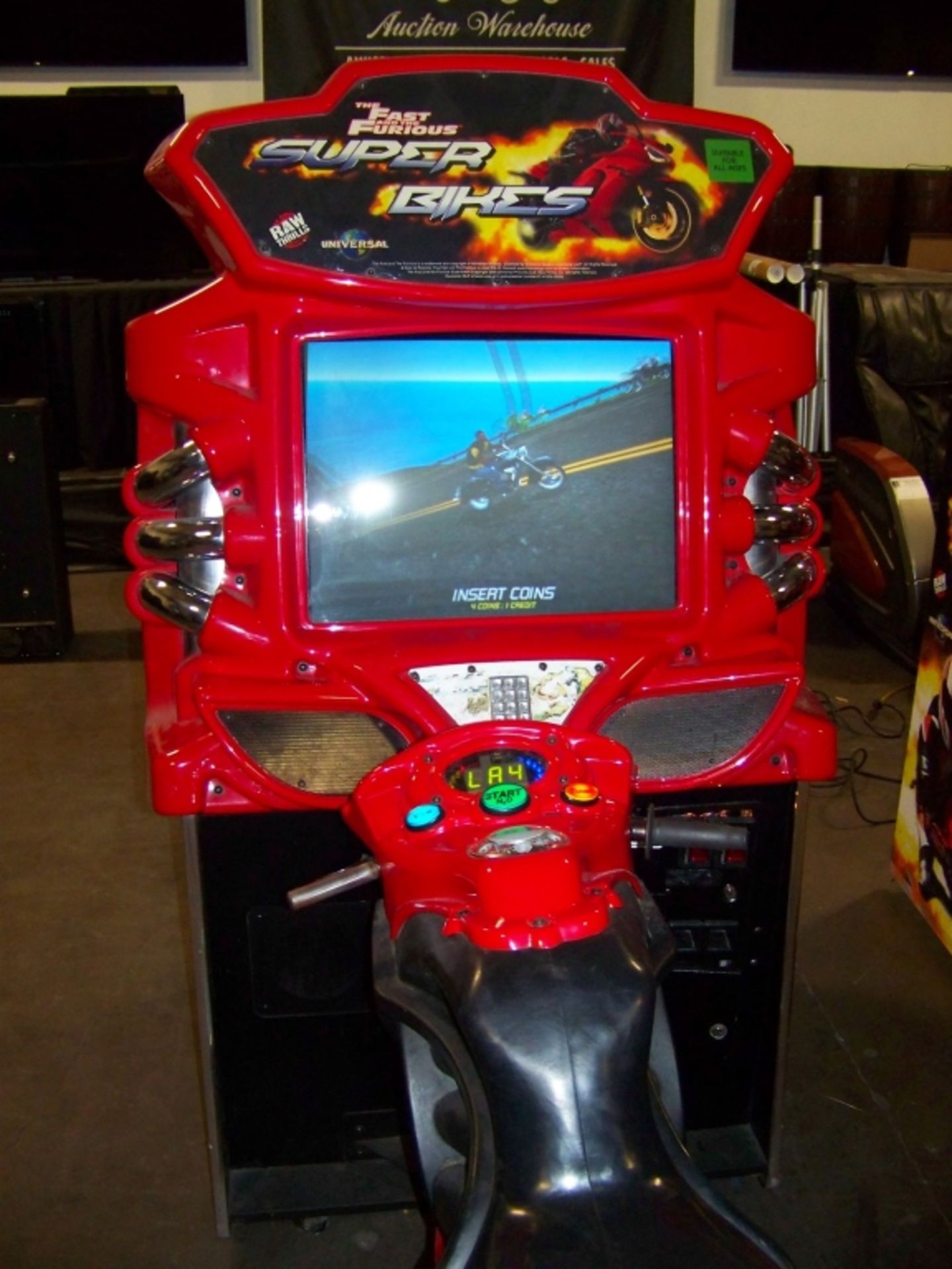 SUPER BIKES FAST & FURIOUS RACING ARCADE GAME - Image 4 of 7