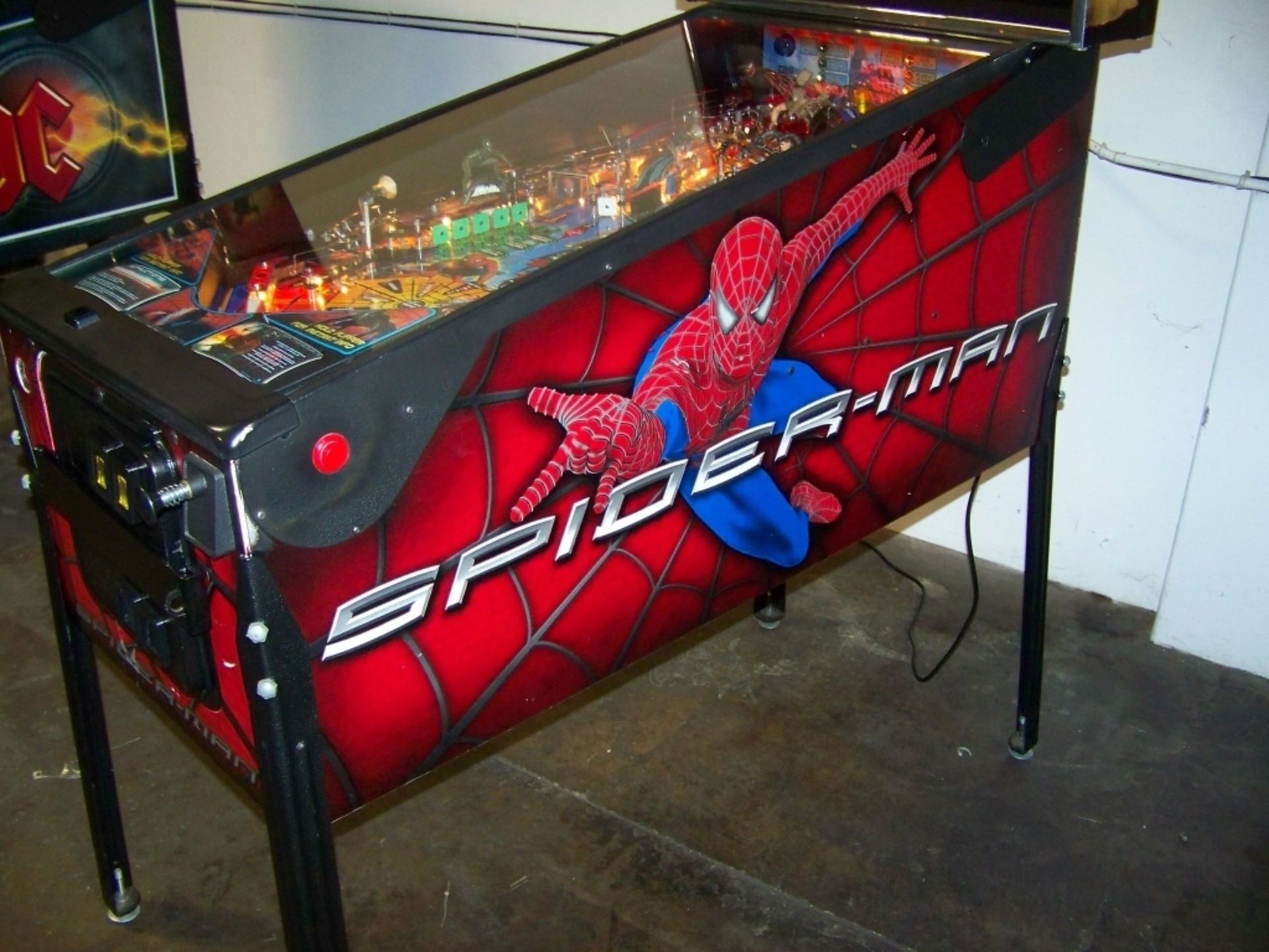 SPIDERMAN PINBALL MACHINE STERN INC - Image 3 of 14