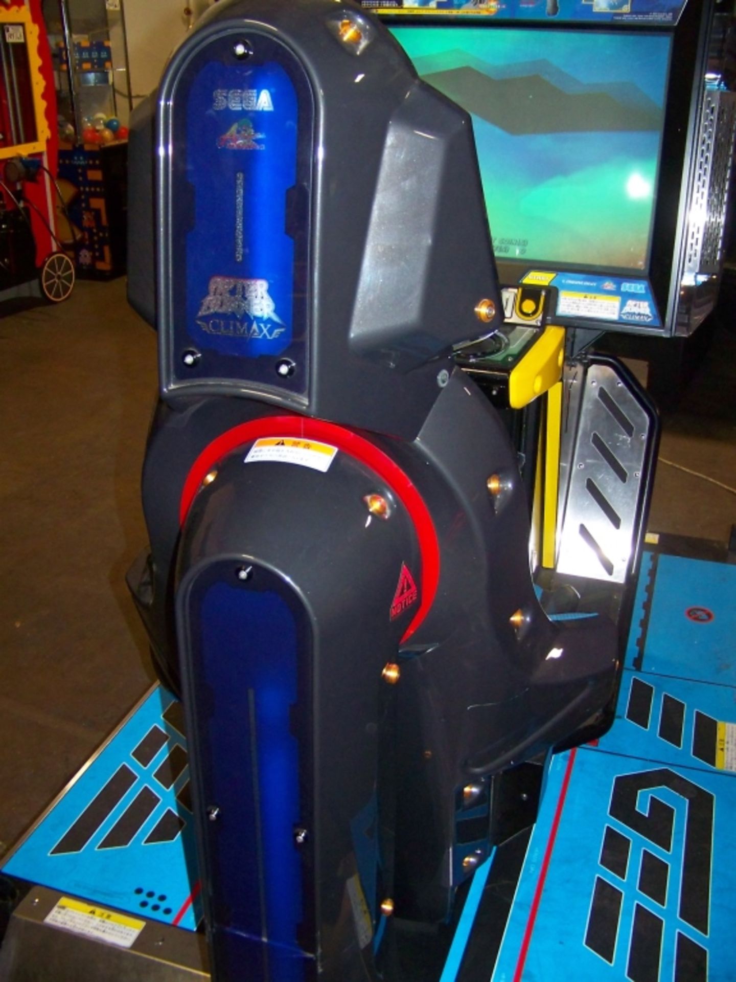 AFTERBURNER CLIMAX DX MOTION ARCADE GAME SEGA - Image 5 of 13