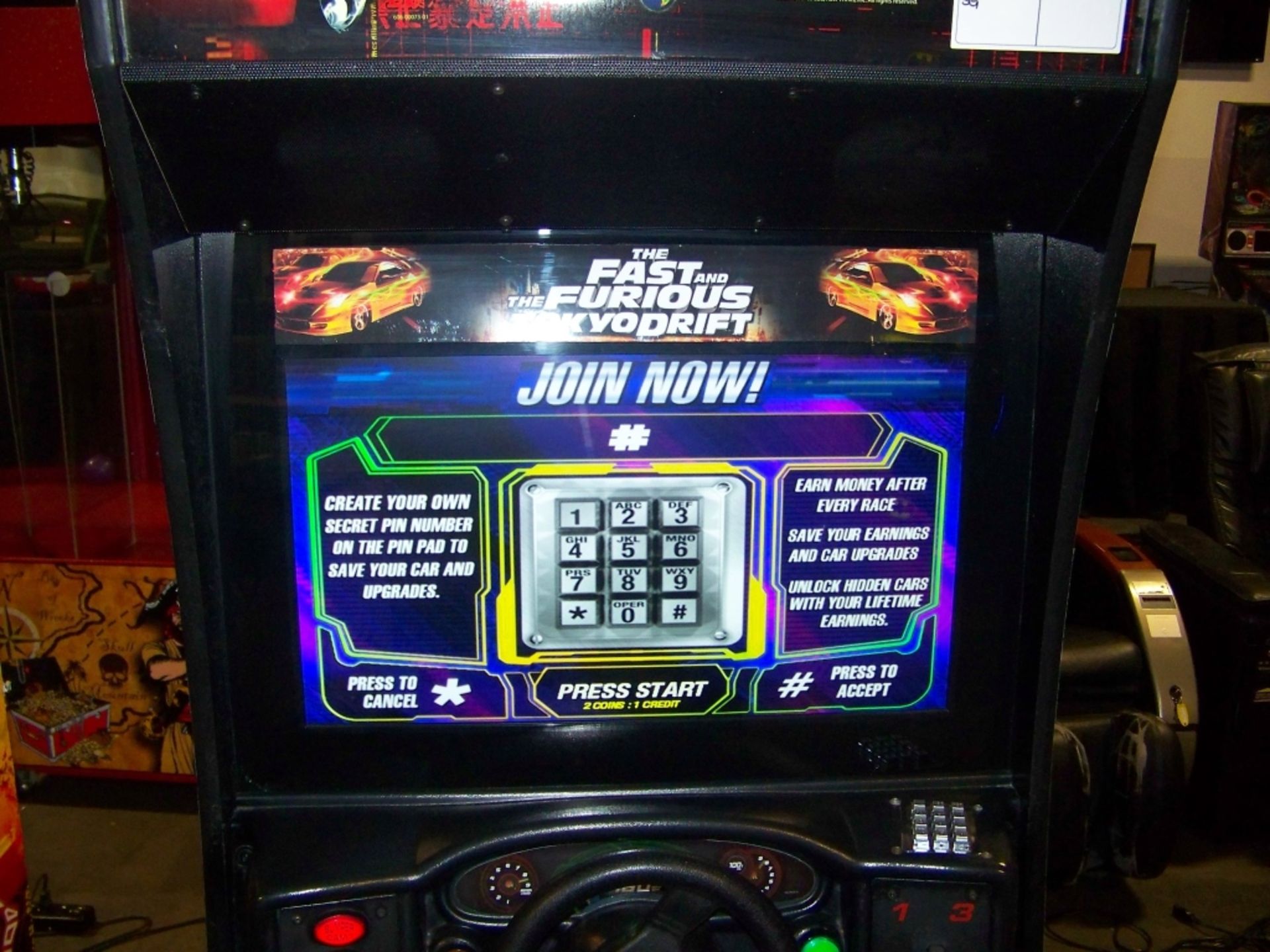 FAST AND FURIOUS DRIFT RACING ARCADE LCD UPGRADE - Image 6 of 11