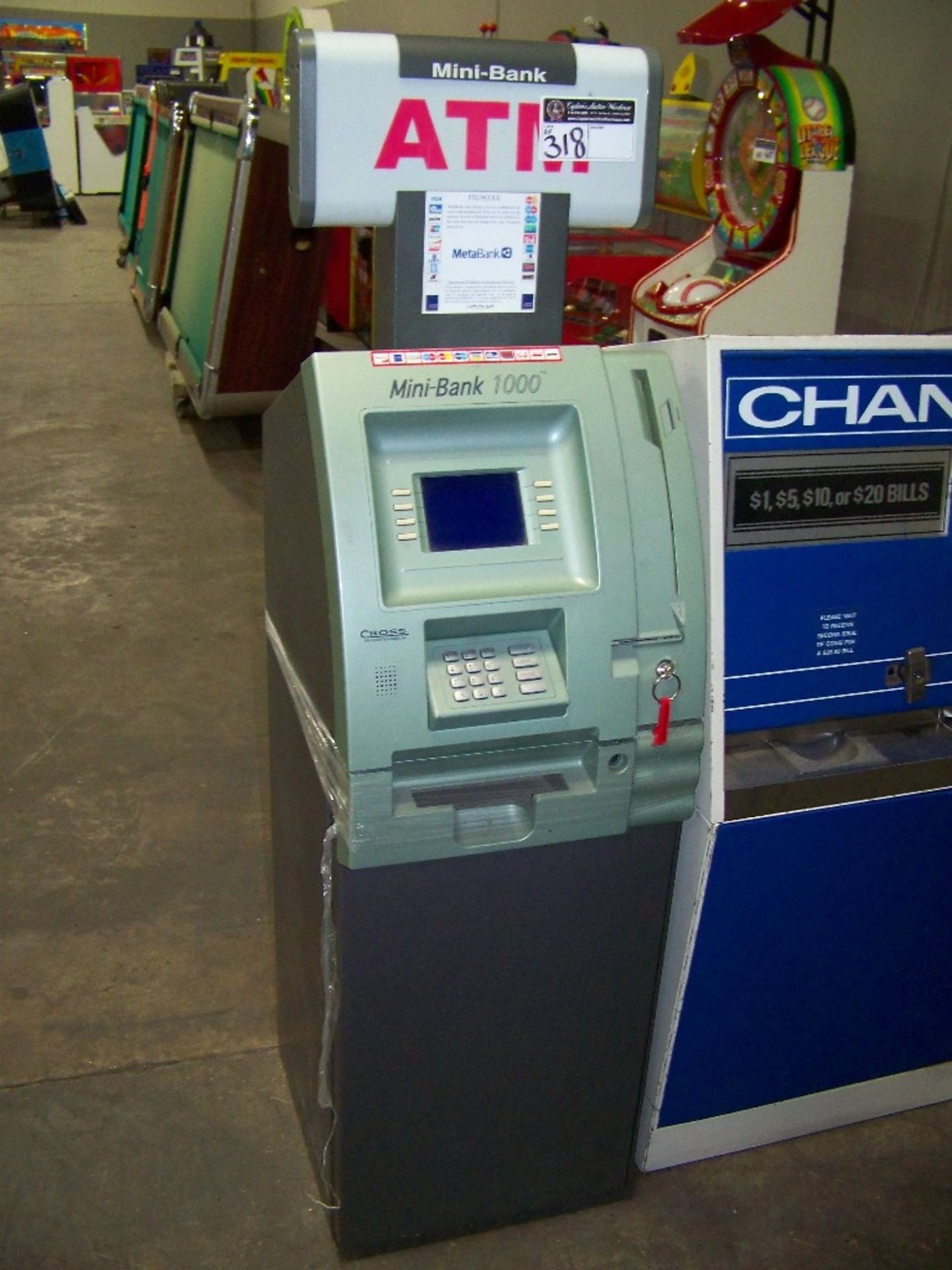 ATM MONEY VENDING KIOSK MACHINE