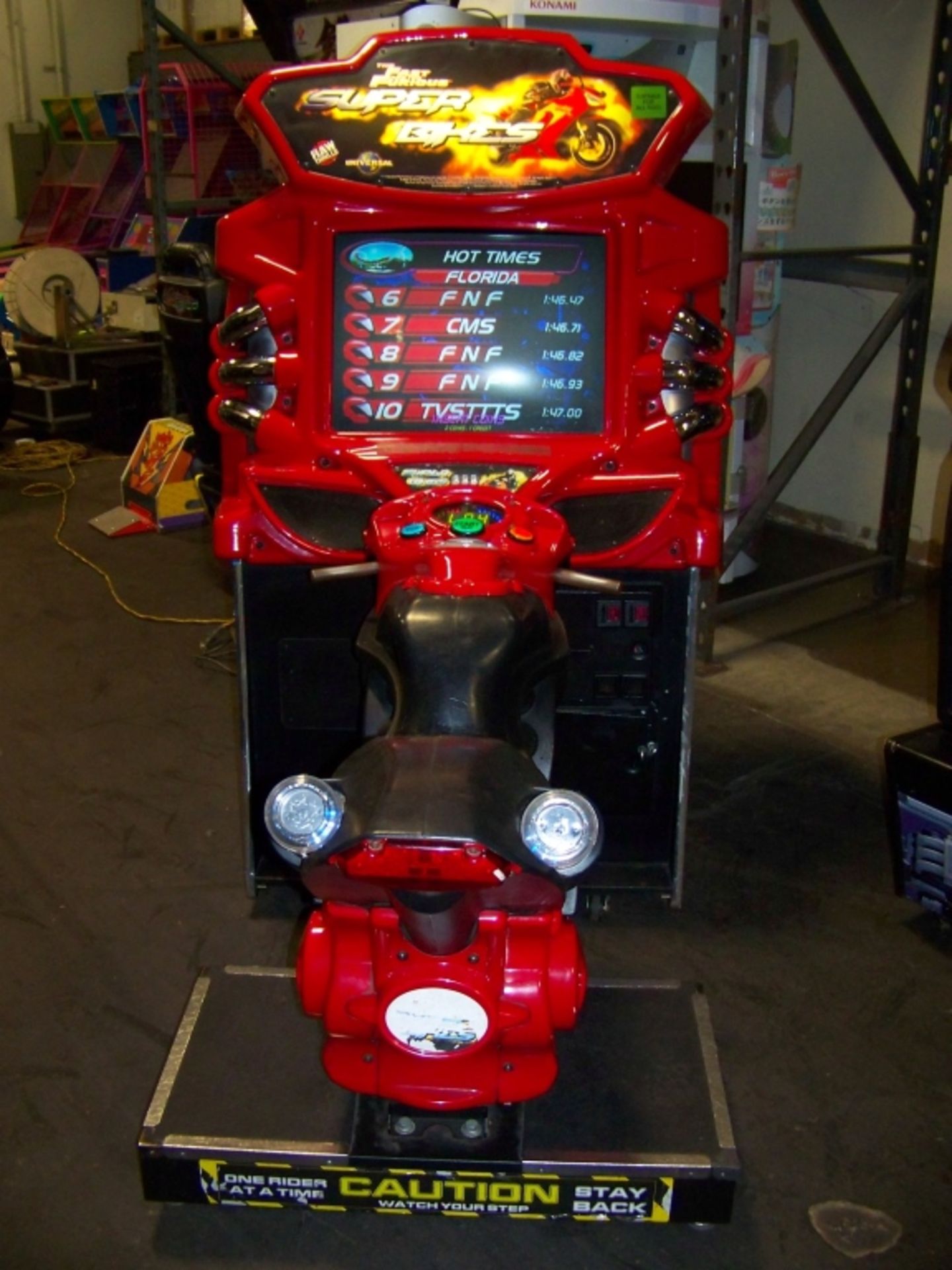 SUPER BIKES FAST AND FURIOUS RACING ARCADE GAME - Image 5 of 6