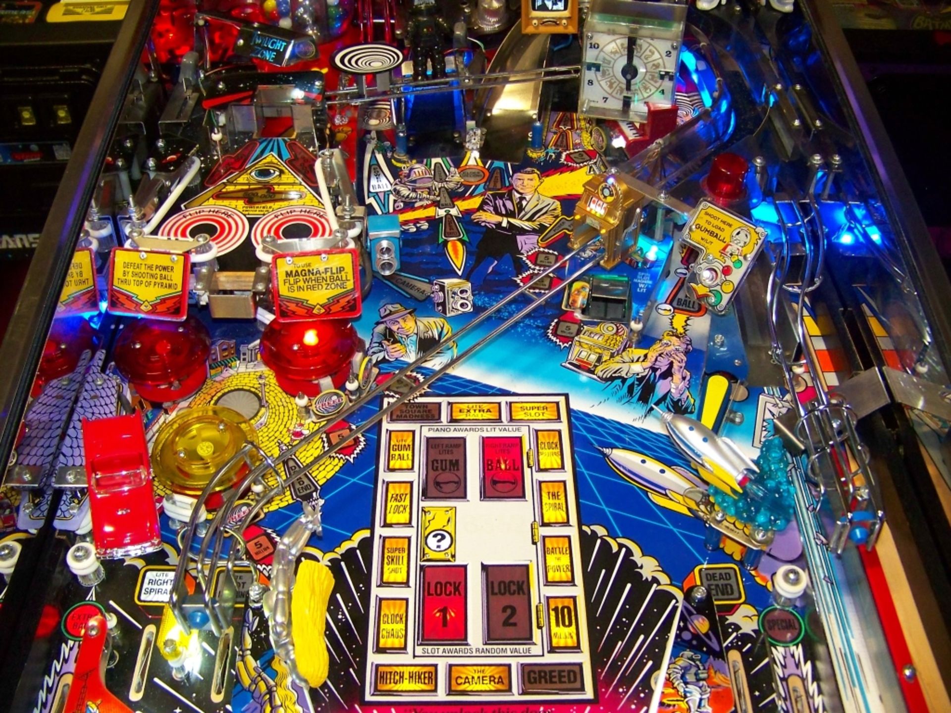 TWILIGHT ZONE PINBALL MACHINE BALLY L@@K!!! - Image 17 of 24