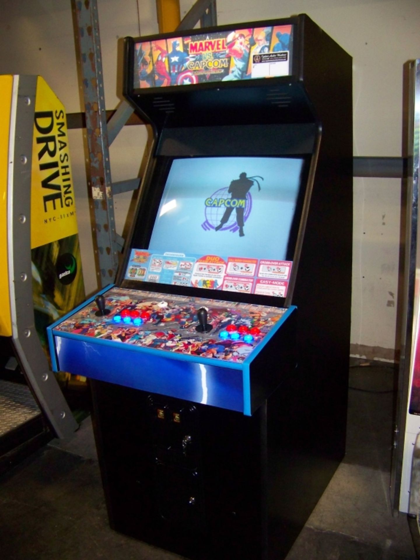 MARVEL VS. CAPCOM UPRIGHT FIGHTER ARCADE GAME - Image 3 of 8