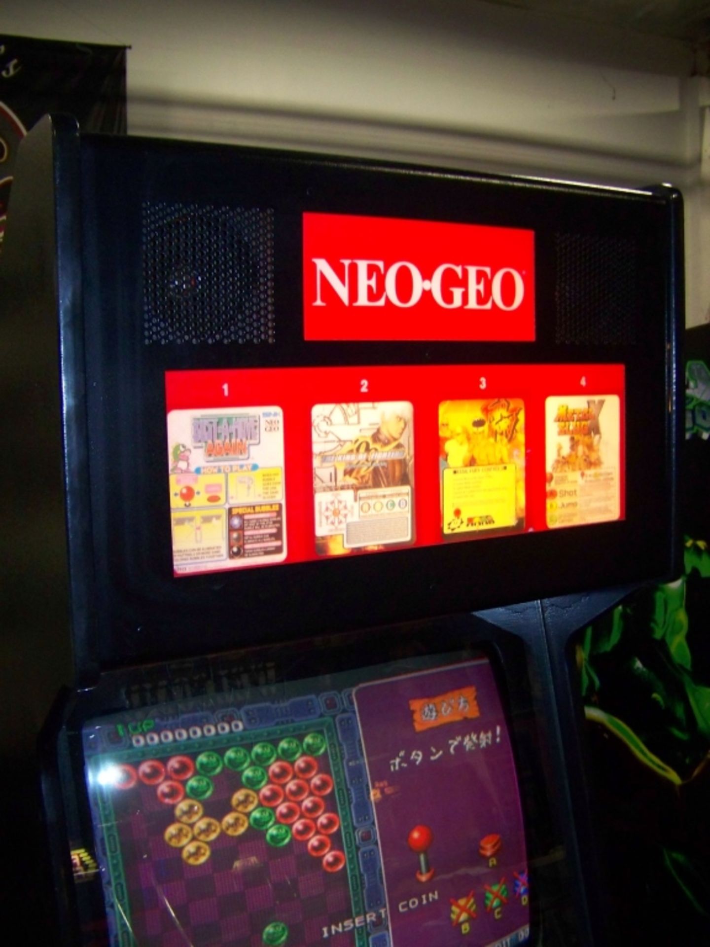 NEO GEO 4 SLOT SNK ARCADE GAME CABINET - Image 5 of 5
