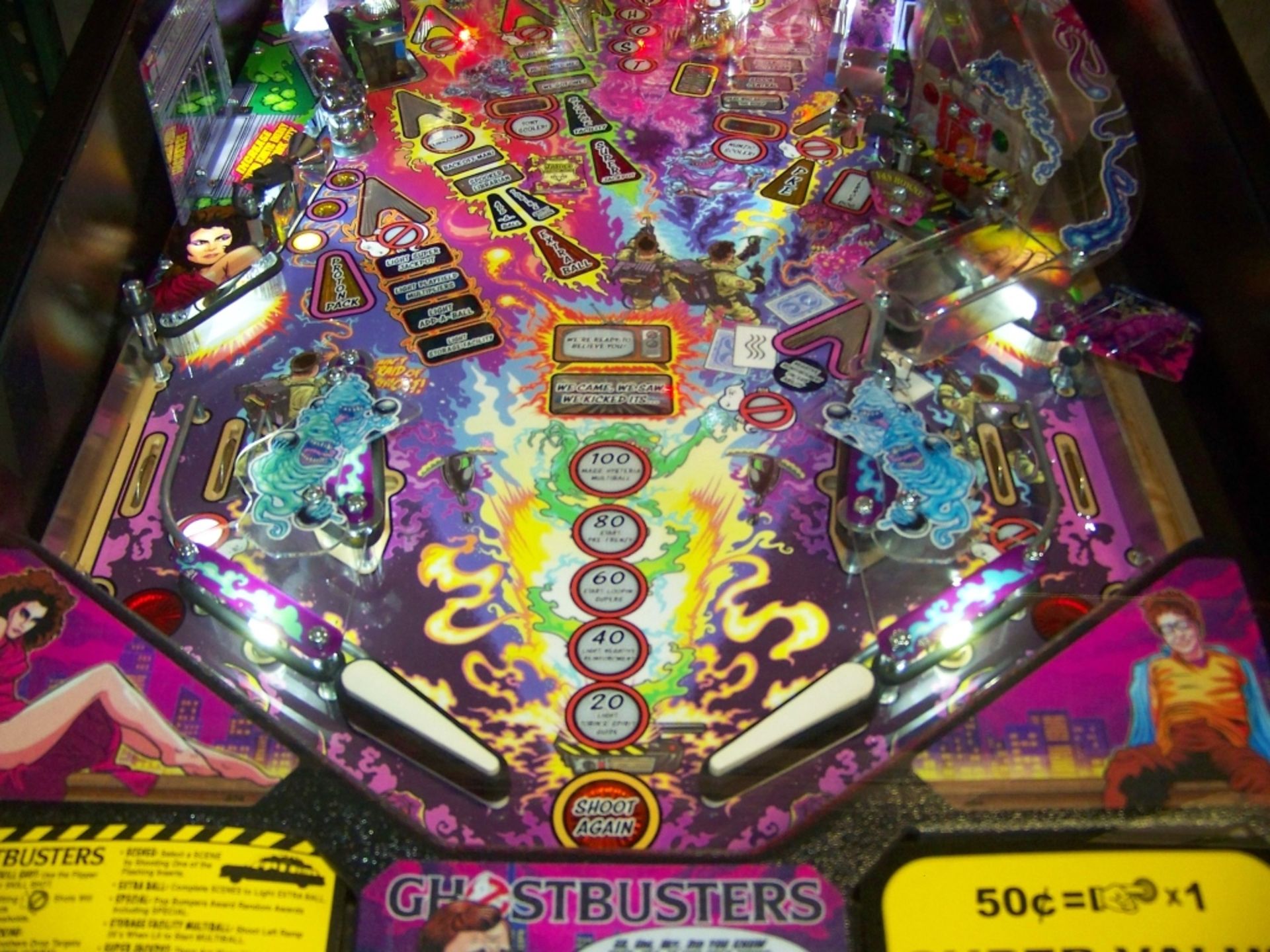 GHOST BUSTERS PRO MODEL PINBALL MACHINE STERN 2016 - Image 8 of 9