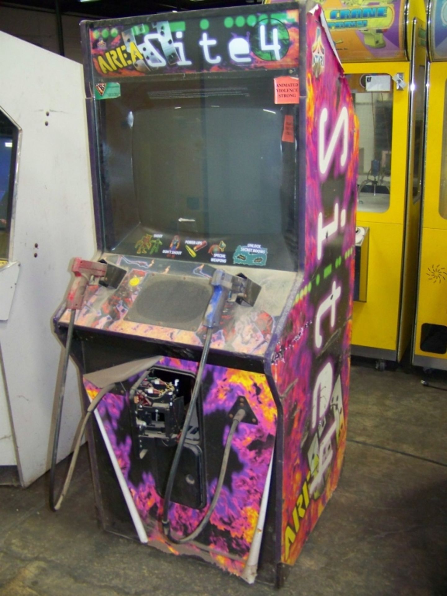 AREA 51 SITE 4 SHOOTER ARCADE GAME PROJECT