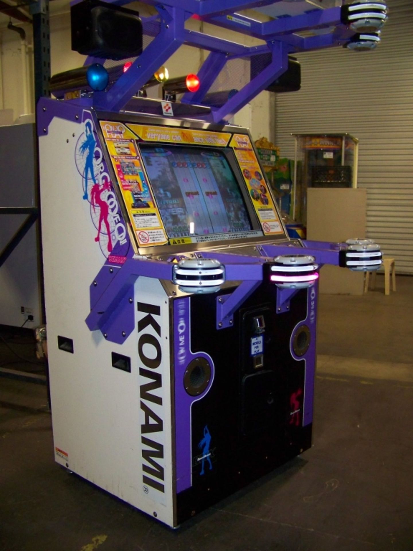 DANCE MANIAX MUSIC DANCE ARCADE GAME KONAMI - Image 8 of 11