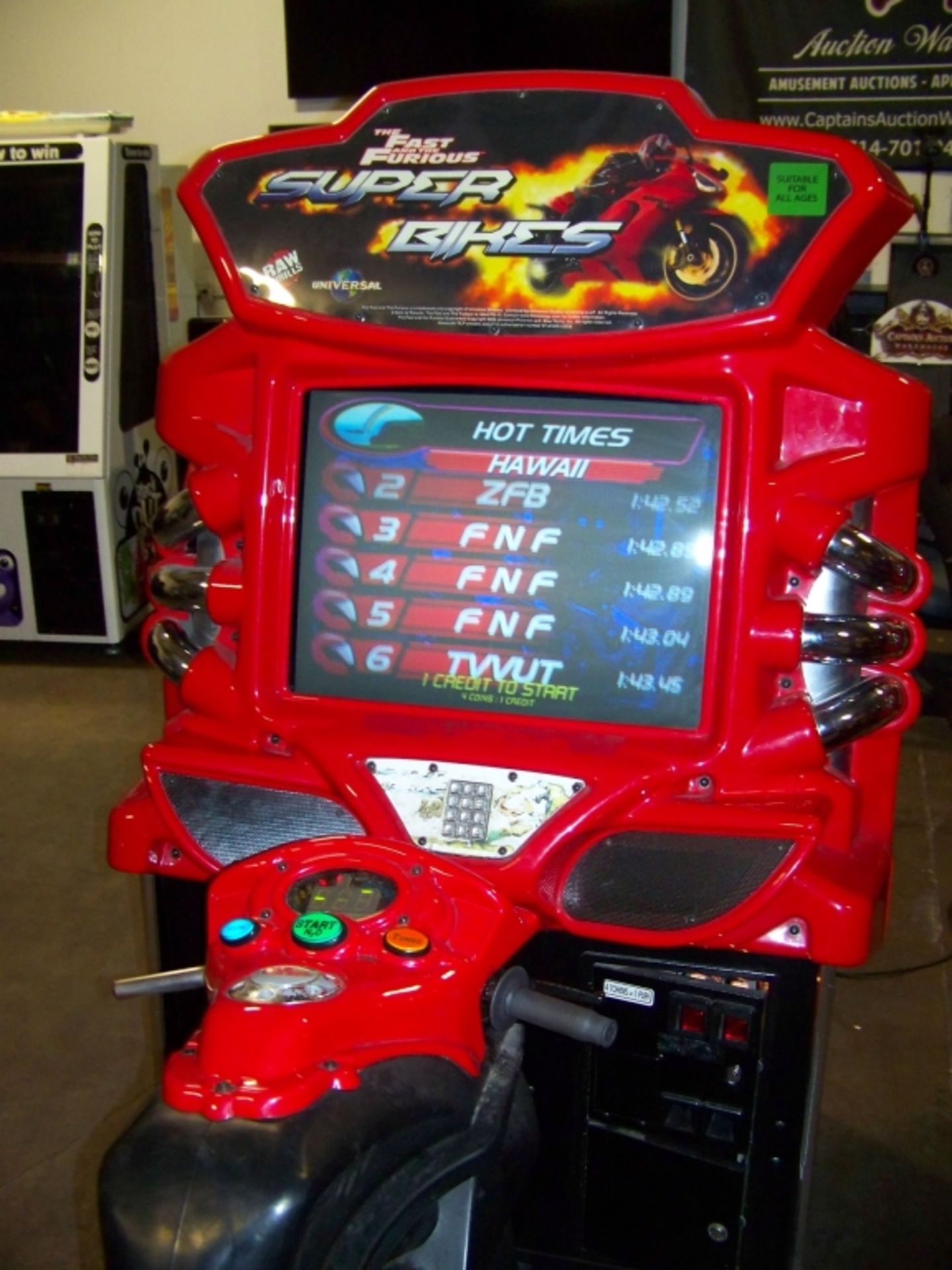 SUPER BIKES FAST & FURIOUS RACING ARCADE GAME - Image 6 of 7