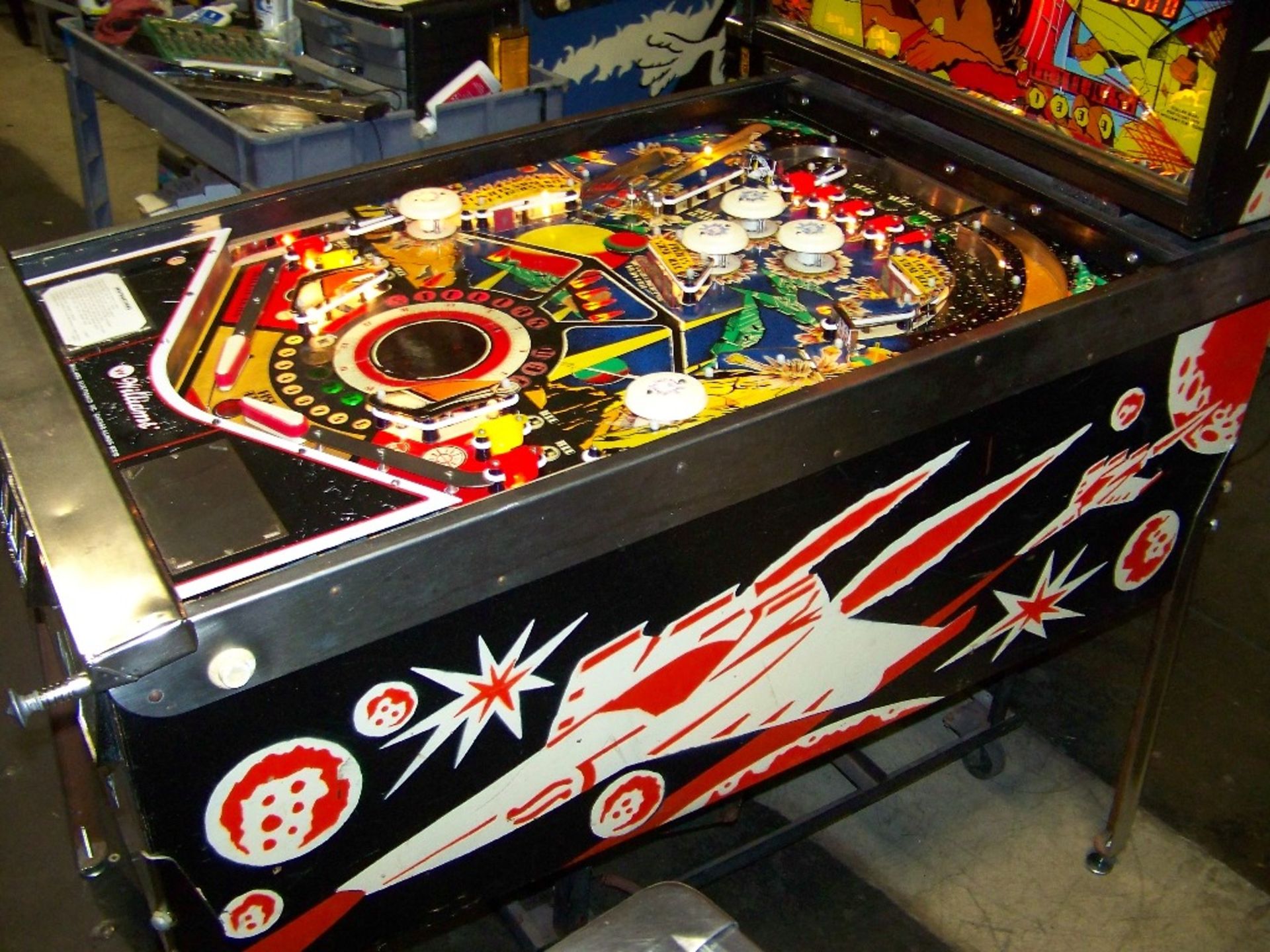 STELLAR WARS WIDE BODY PINBALL MACHINE WILLIAMS - Image 8 of 9