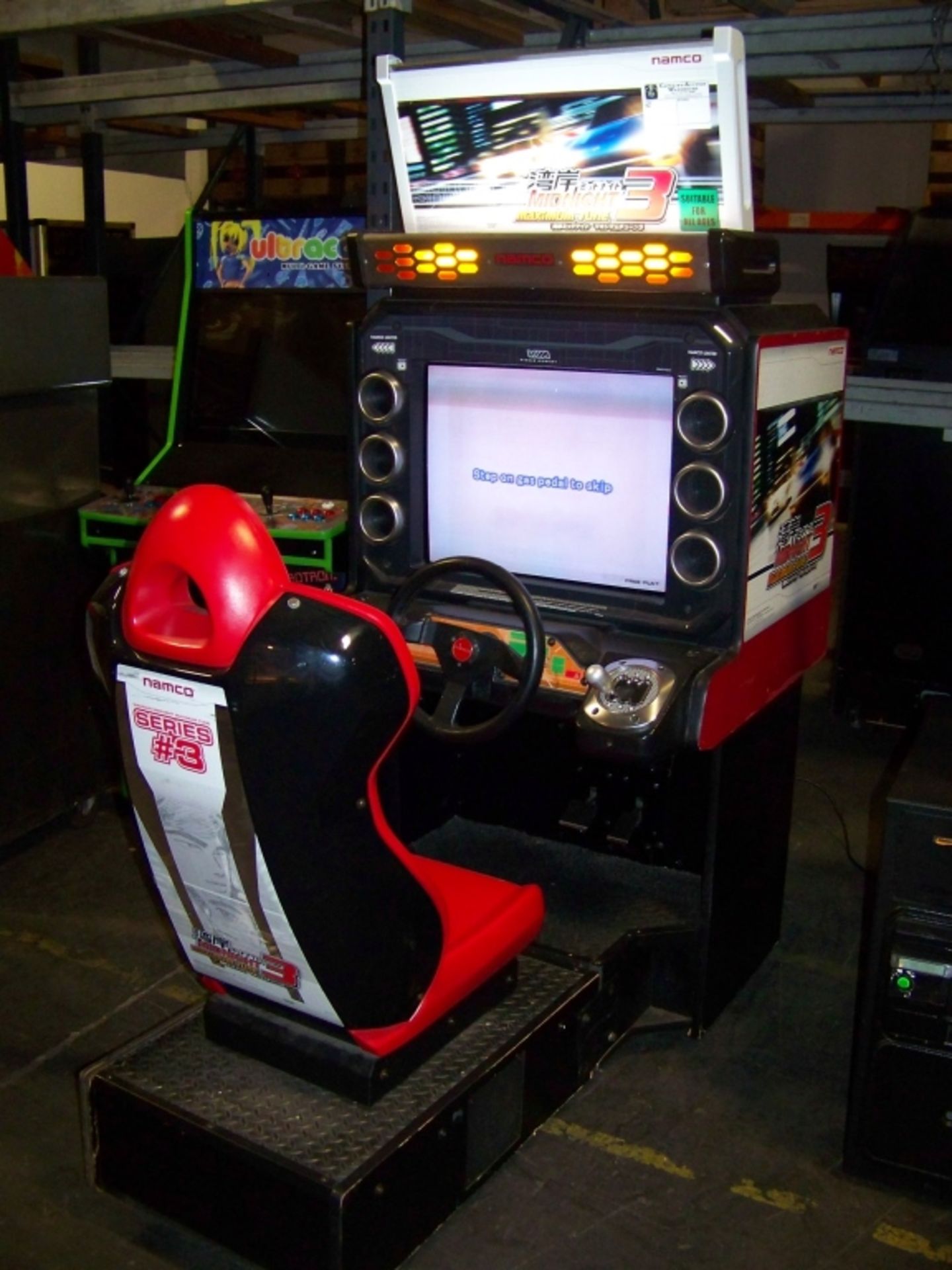 MAXIMUM TUNE 3 MIDNIGHT DRIVER ARCADE GAME NAMCO - Image 5 of 6