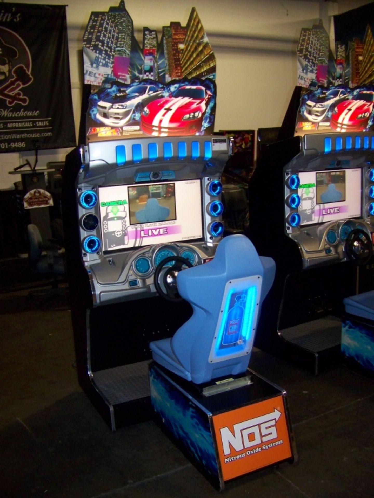 DEAD HEAT DRIVING RACE ARCADE GAME NAMCO CLEAN!!!