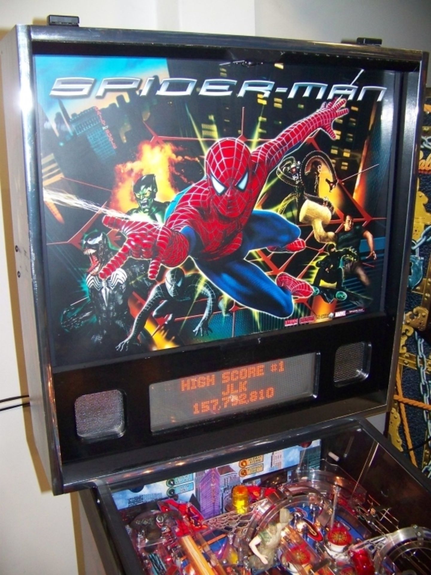 SPIDERMAN PINBALL MACHINE STERN INC - Image 8 of 14