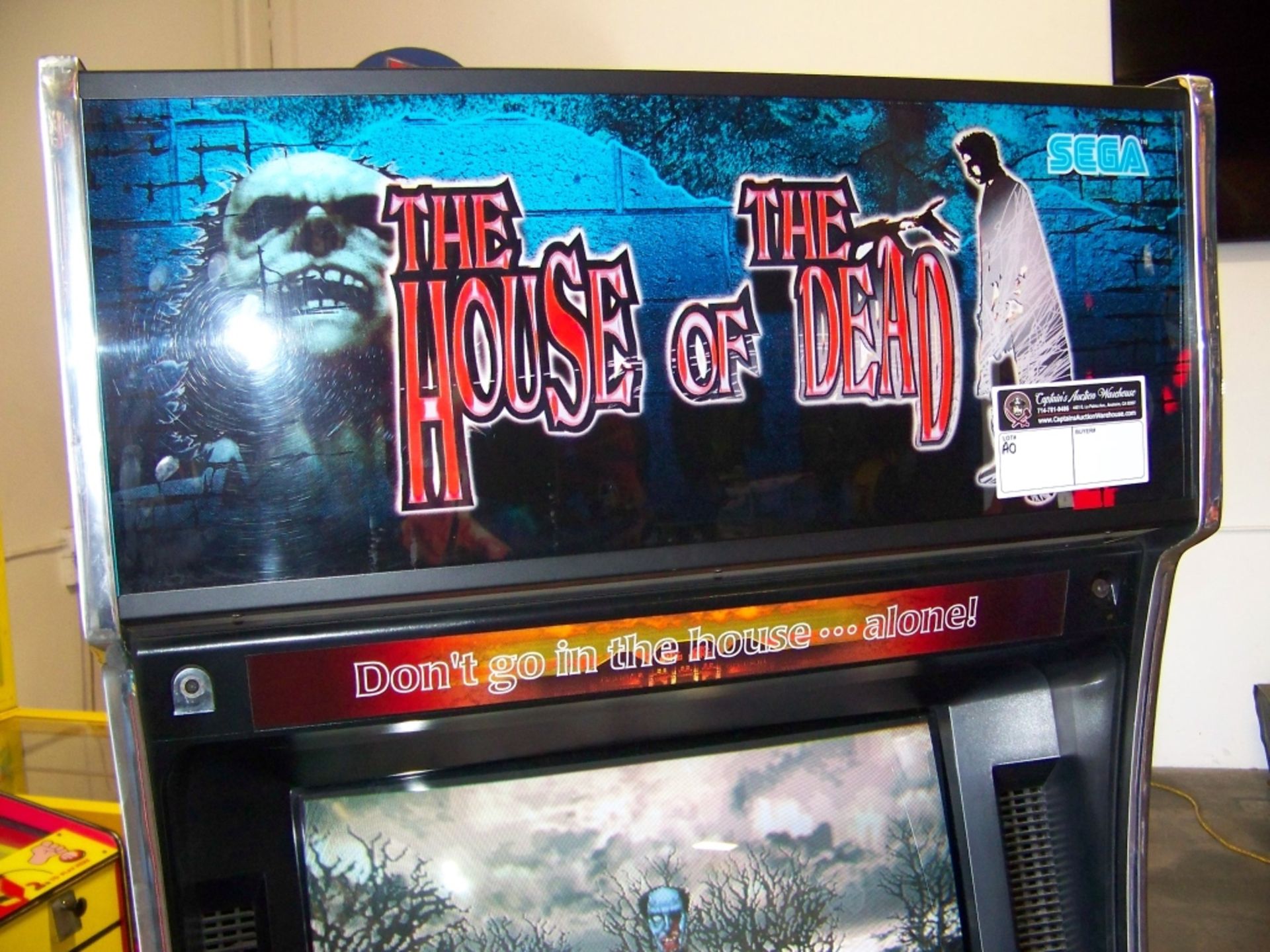 THE HOUSE OF THE DEAD SHOOTER ARCADE GAME SEGA - Image 7 of 7