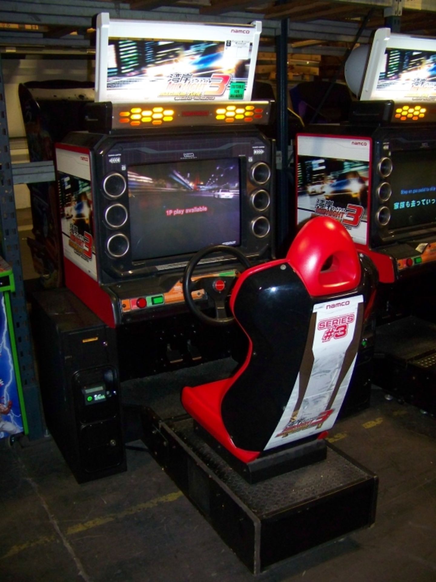 MAXIMUM TUNE 3 MIDNIGHT DRIVER ARCADE GAME NAMCO - Image 2 of 6