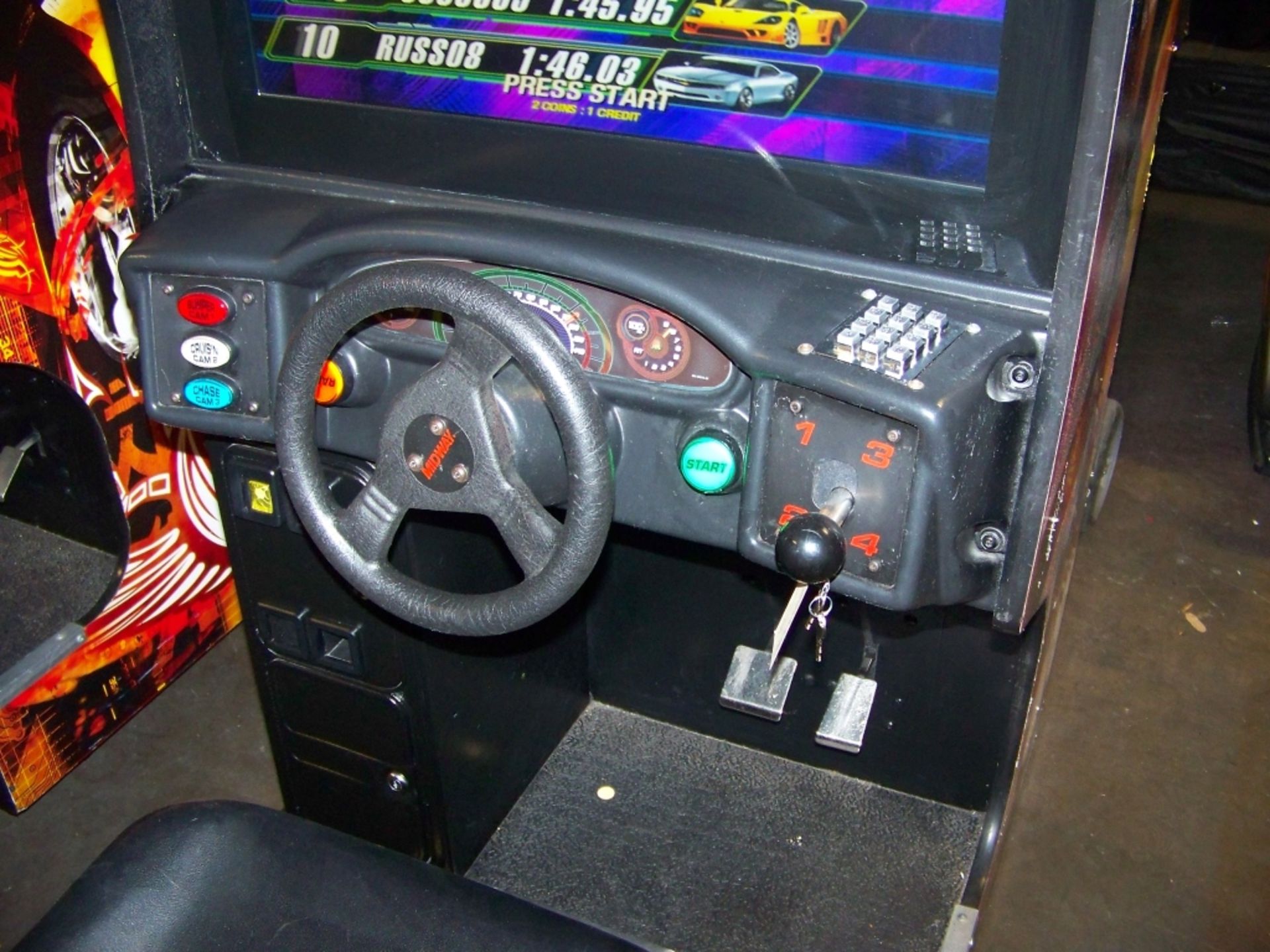 FAST AND FURIOUS DRIFT RACING ARCADE LCD UPGRADE - Image 4 of 11