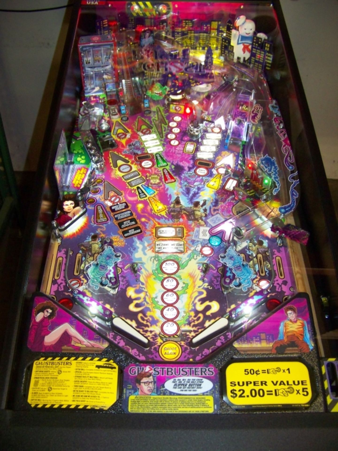 GHOST BUSTERS PRO MODEL PINBALL MACHINE STERN 2016 - Image 6 of 9