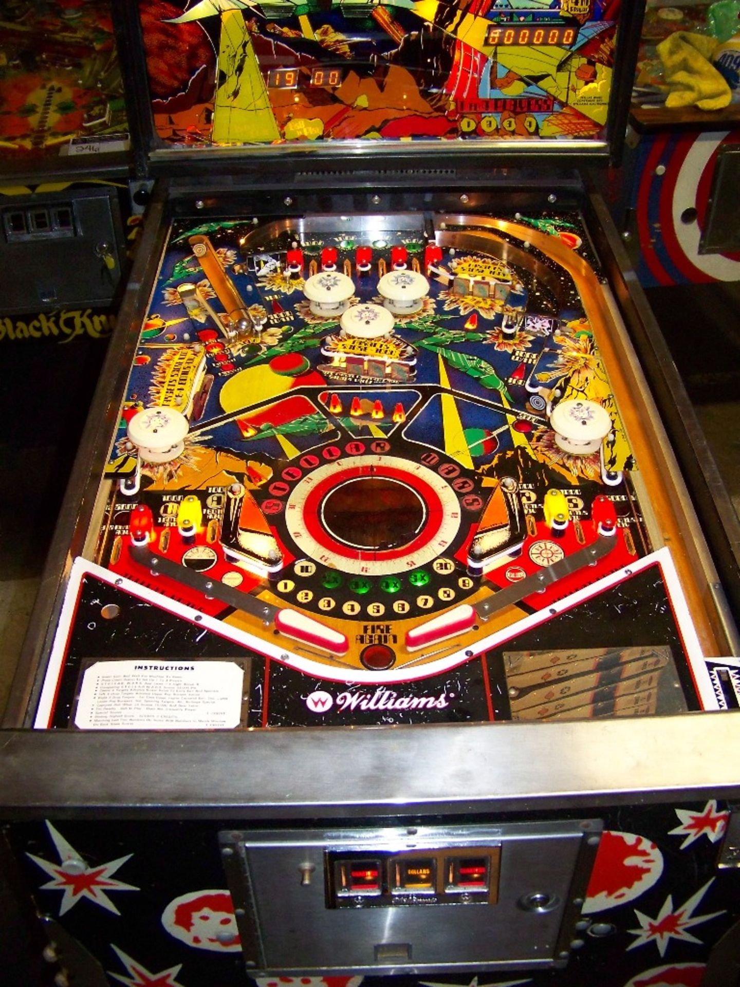 STELLAR WARS WIDE BODY PINBALL MACHINE WILLIAMS - Image 7 of 9