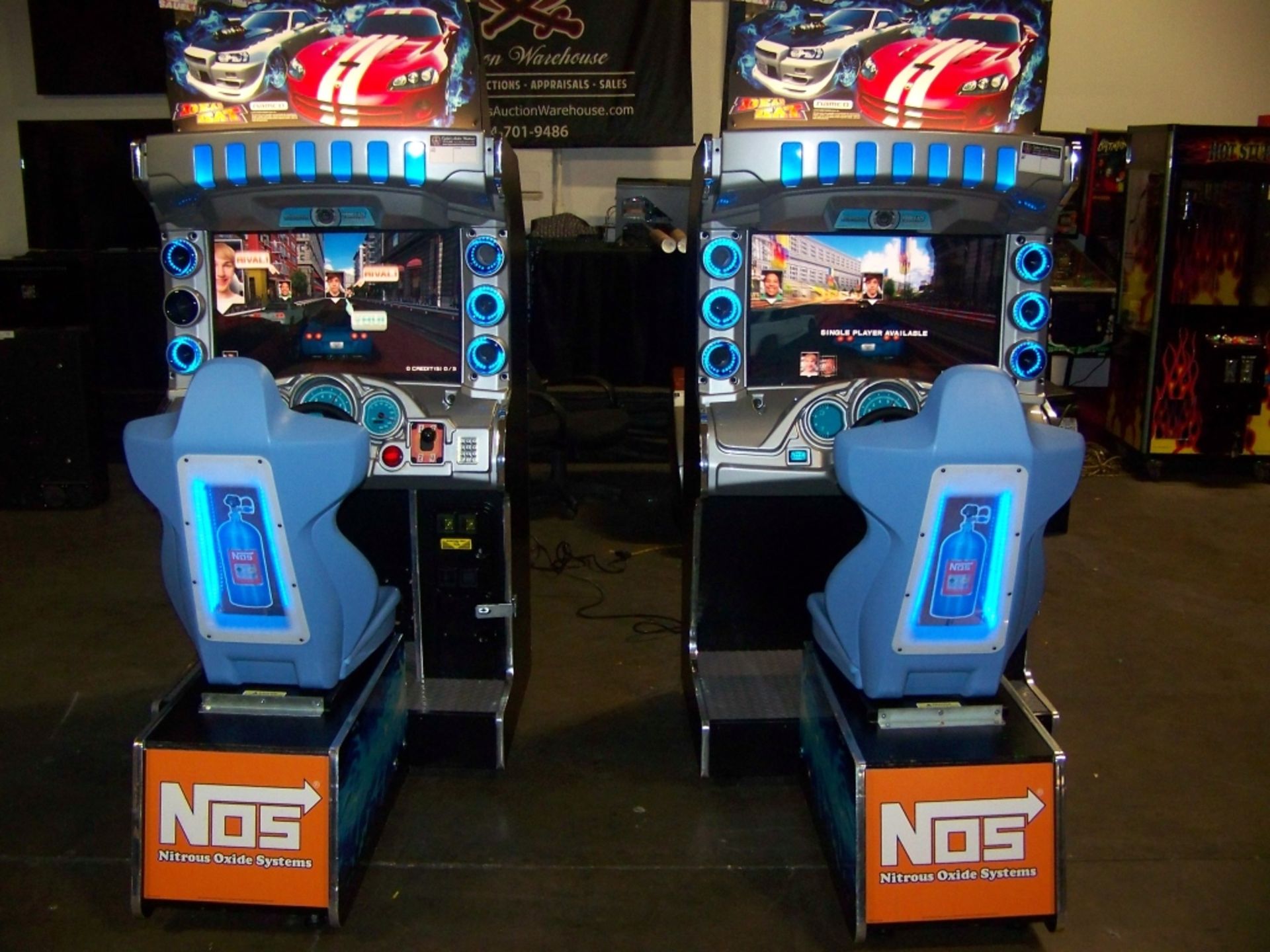 DEAD HEAT DRIVING RACE ARCADE GAME NAMCO CLEAN!!! - Image 8 of 8