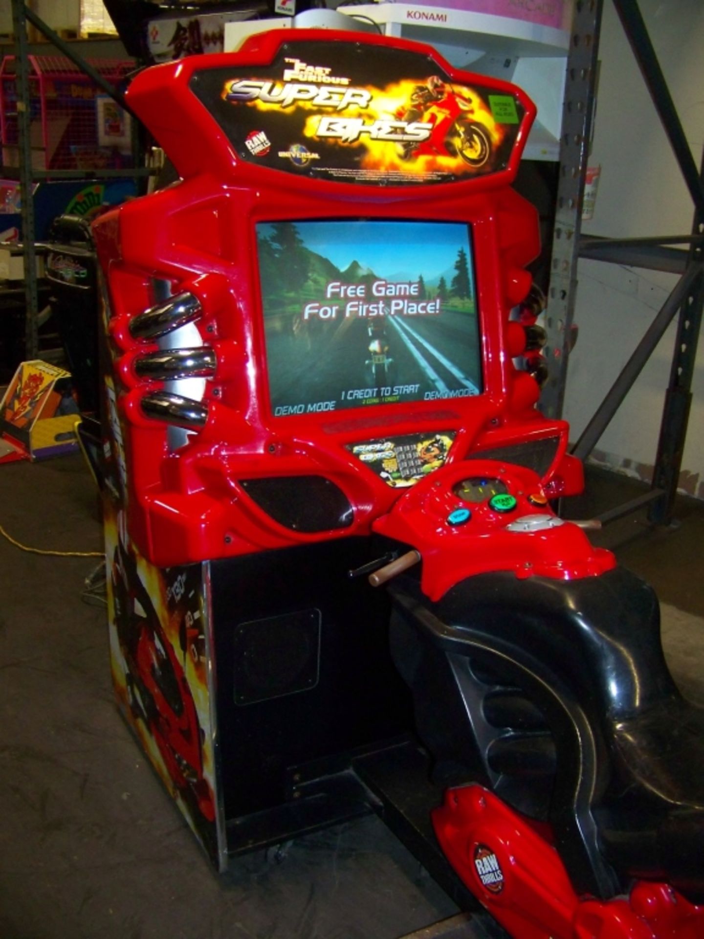 SUPER BIKES FAST AND FURIOUS RACING ARCADE GAME - Image 4 of 6