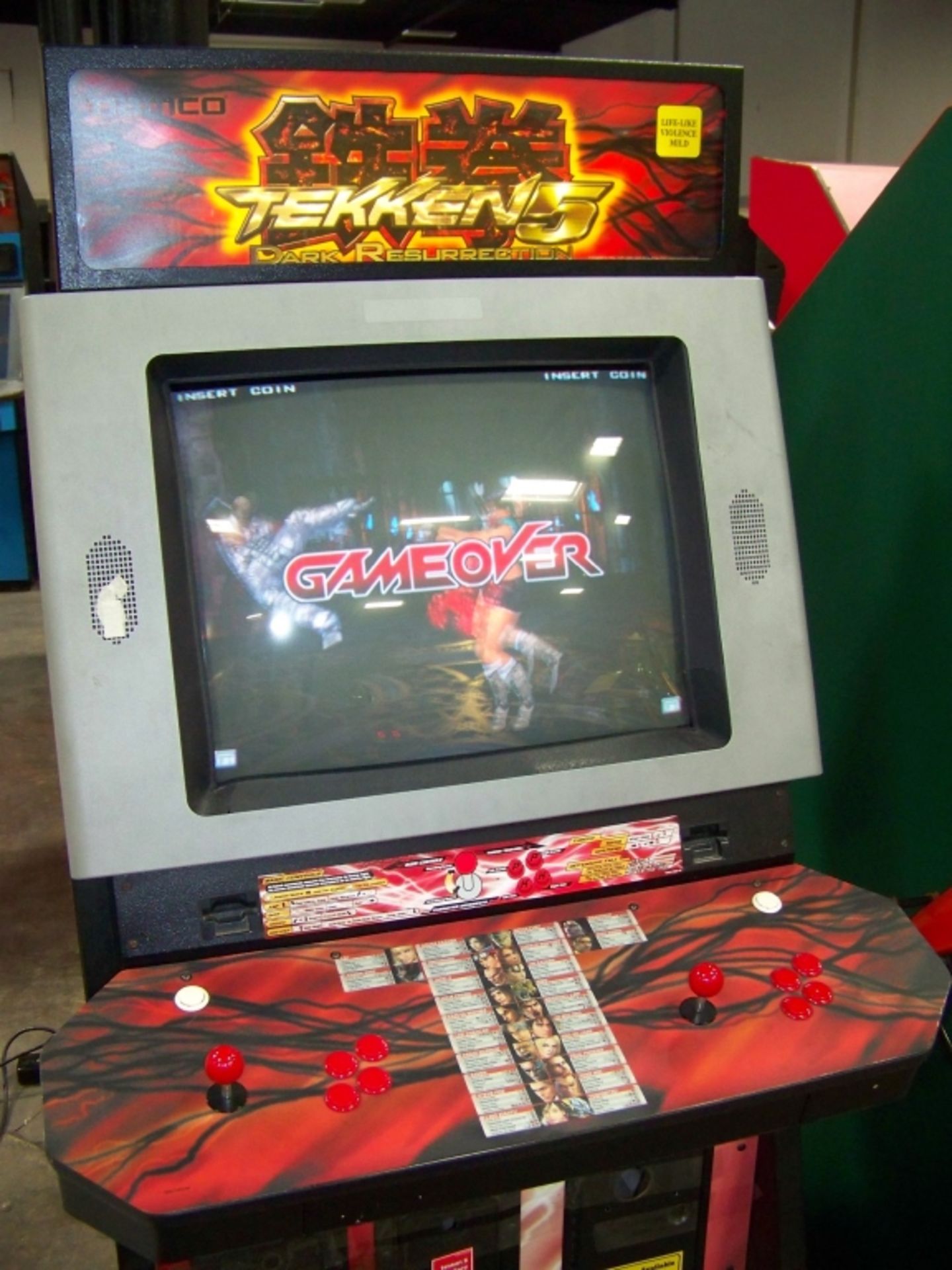 TEKKEN 5 DARK RESSURECTION NAMCO ARCADE GAME - Image 3 of 6