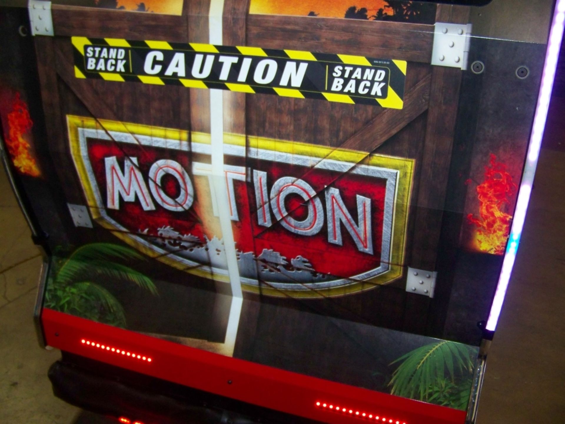 JURASSIC PARK MOTION DELUXE ARCADE RAW THRILLS - Image 12 of 16