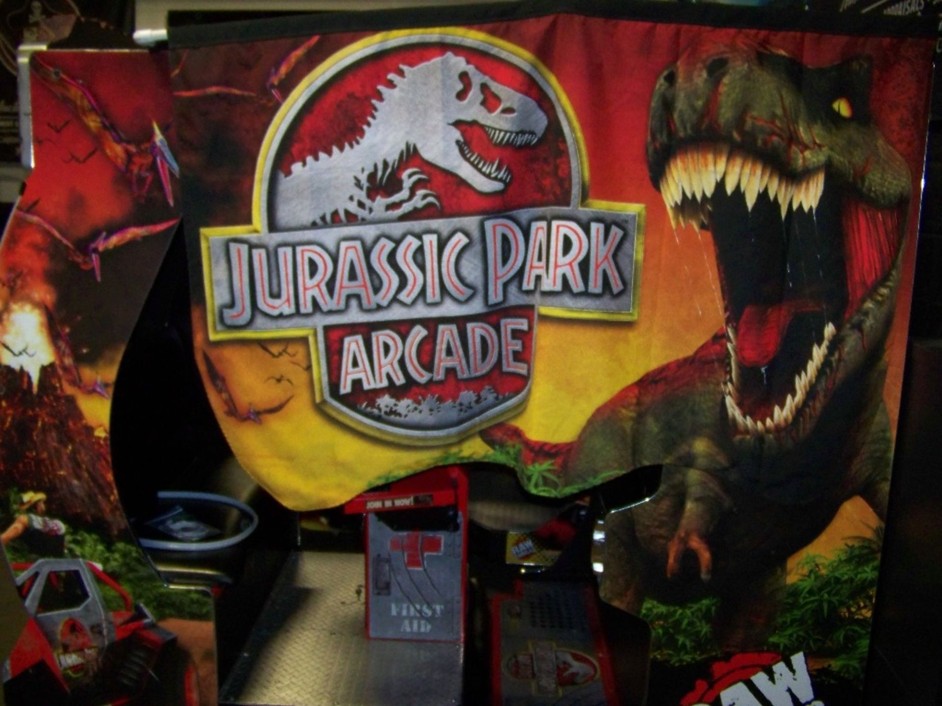 JURASSIC PARK MOTION DELUXE ARCADE RAW THRILLS - Image 16 of 16