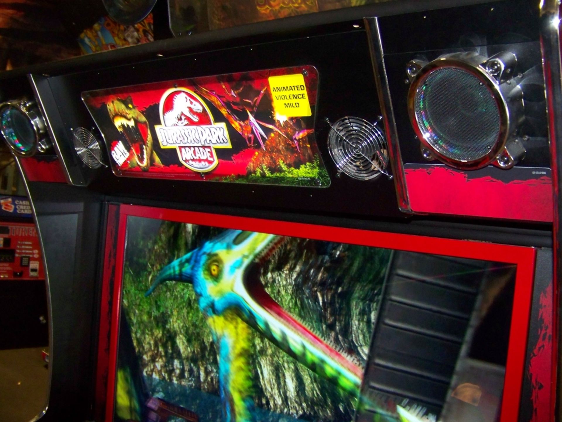 JURASSIC PARK MOTION DELUXE ARCADE RAW THRILLS - Image 2 of 16