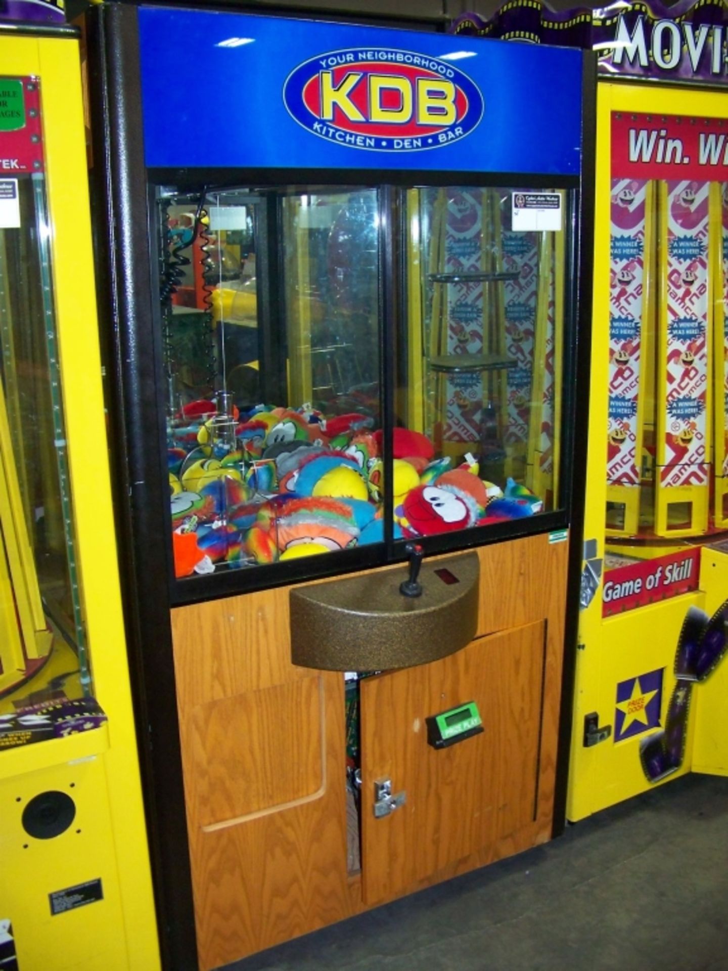 42" RAINBOW PLUSH CLAW CRANE MACHINE