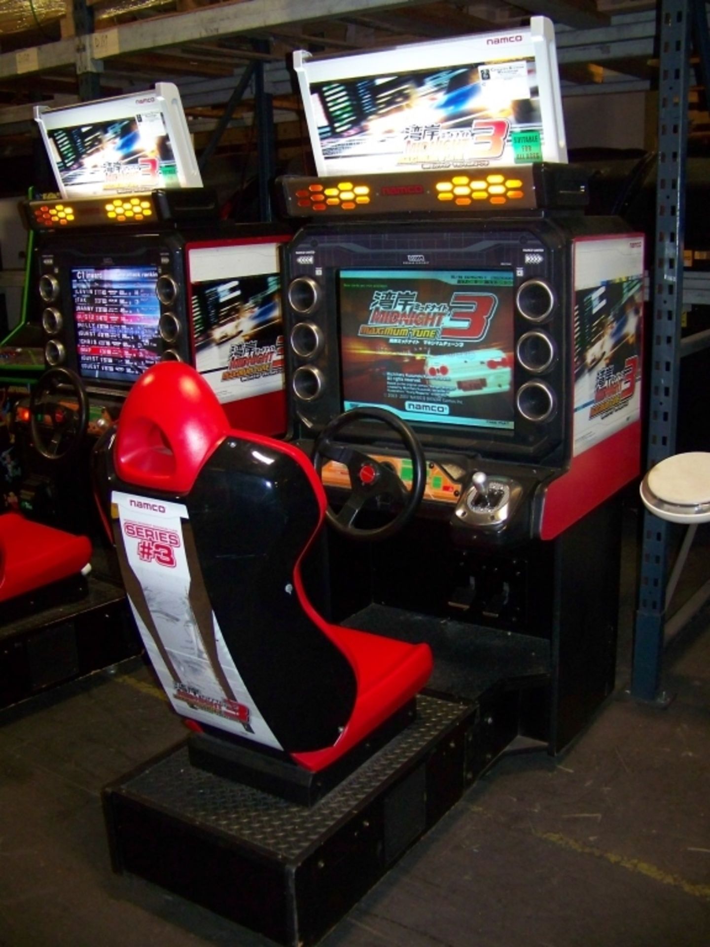 MAXIMUM TUNE 3 MIDNIGHT DRIVER ARCADE GAME NAMCO - Image 4 of 7