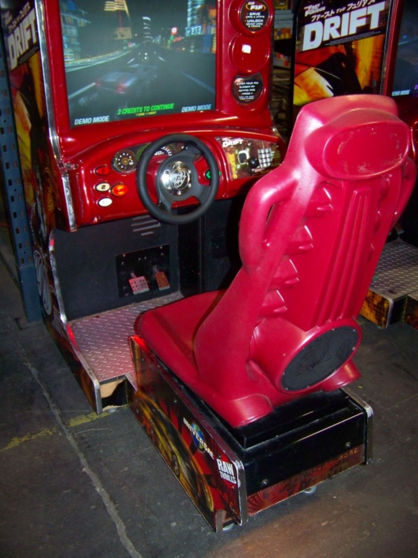 DRIFT FAST & FURIOUS DEDICATED RACING ARCADE GAME - Image 4 of 8