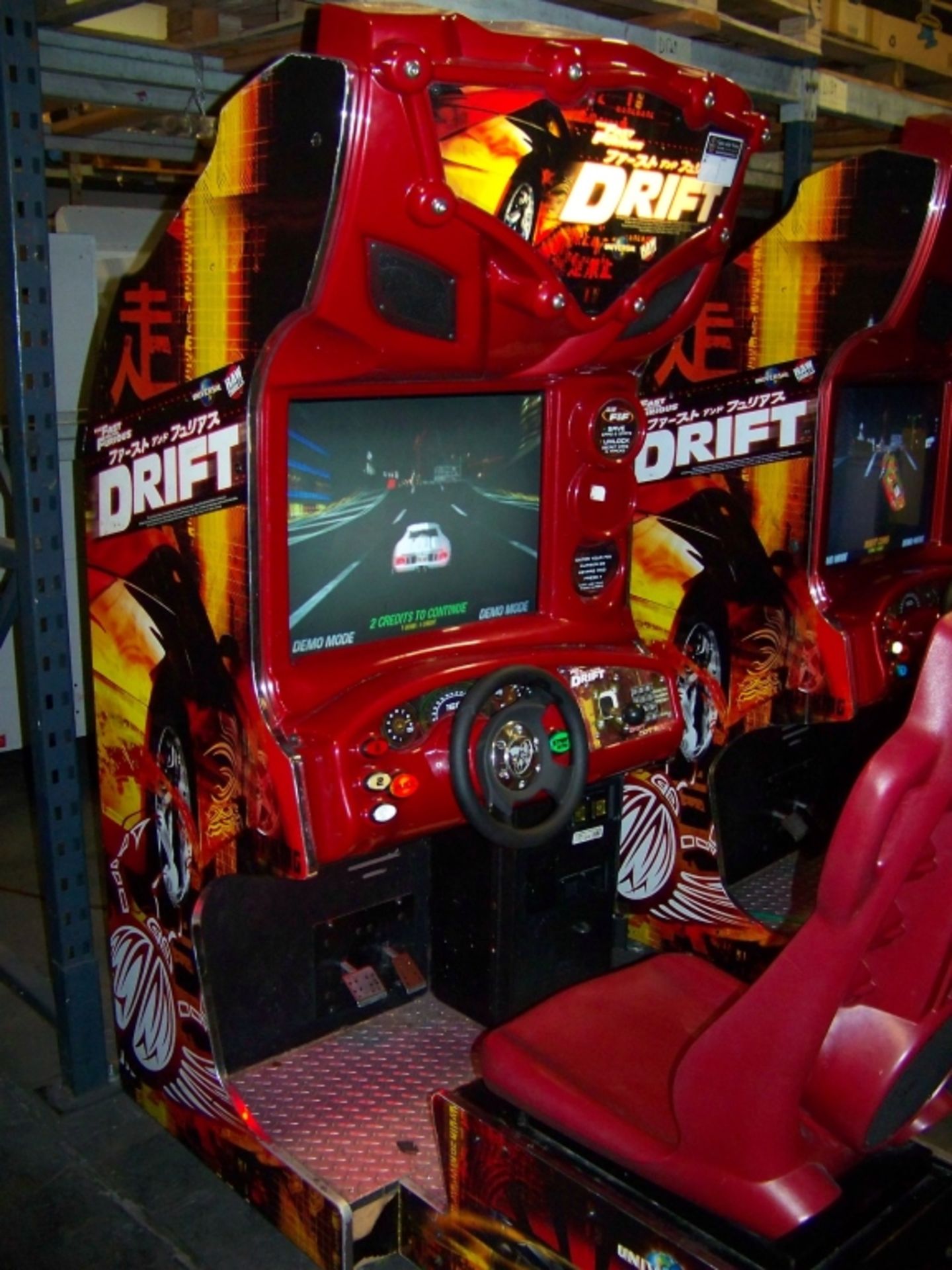 DRIFT FAST & FURIOUS DEDICATED RACING ARCADE GAME - Image 3 of 8