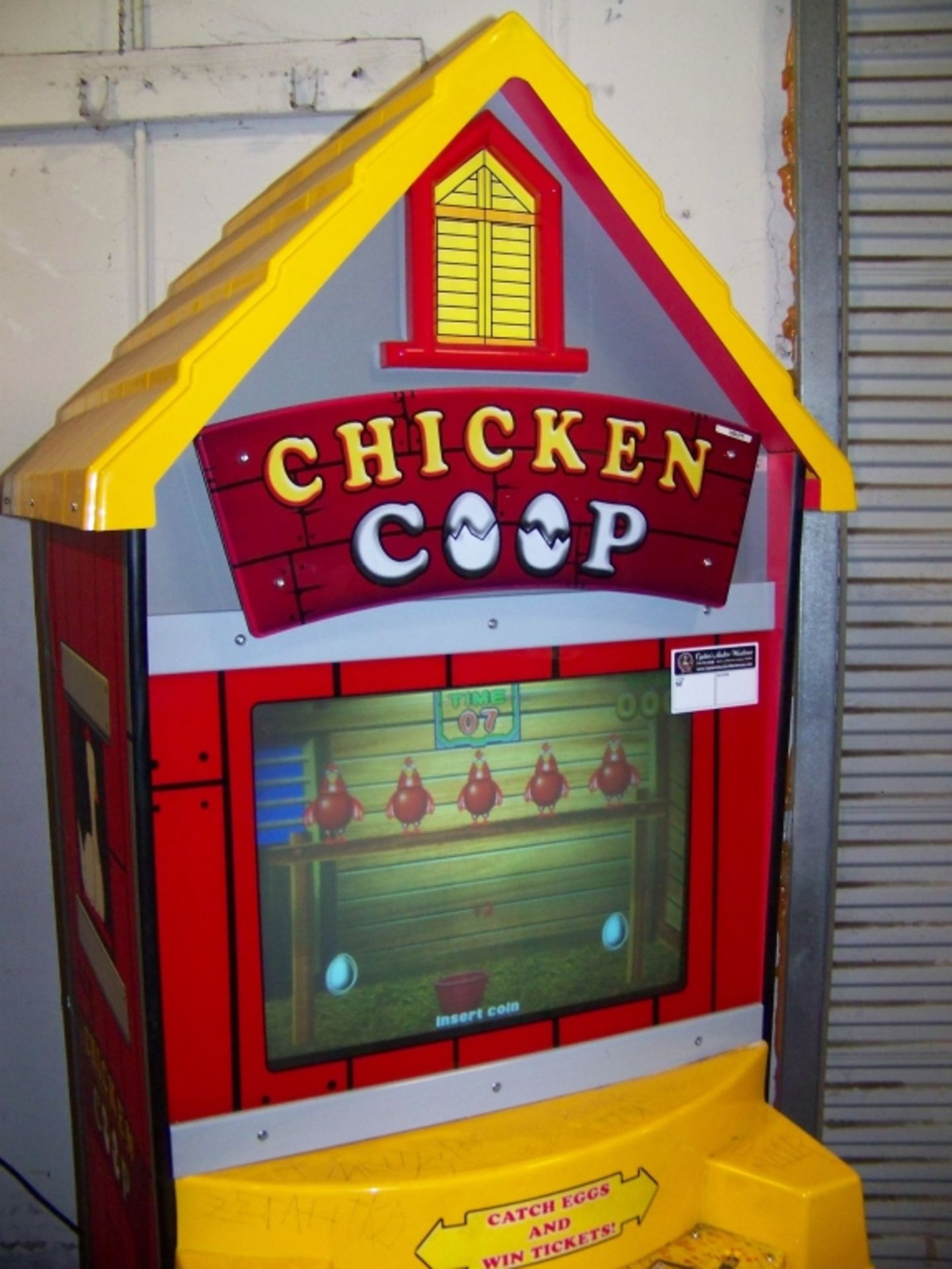 CHICKEN COOP TICKET REDEMPTION GAME I.C.E. - Image 3 of 7