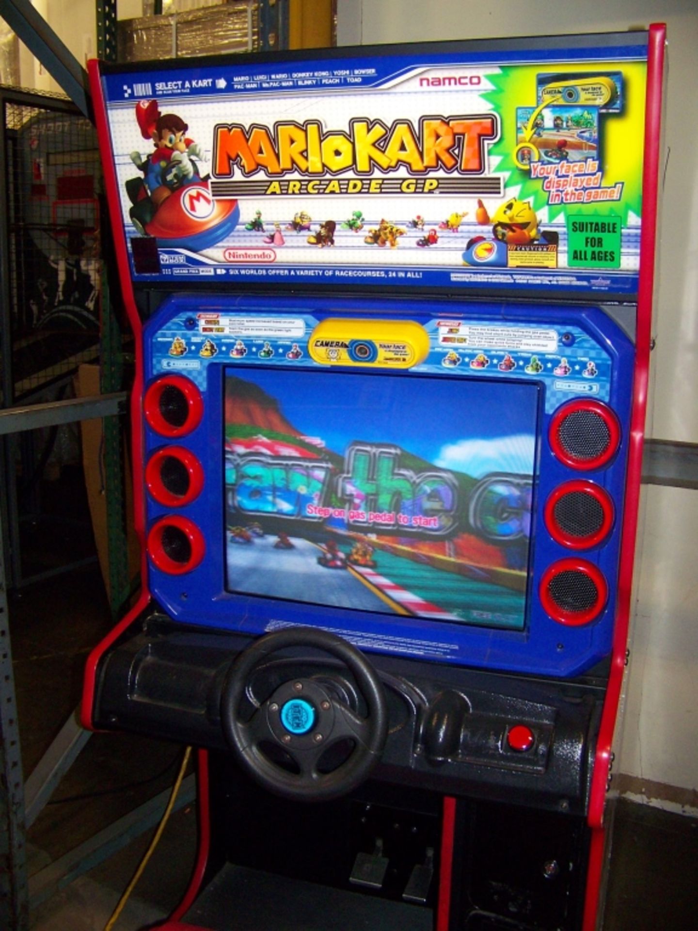 MARIO KART ARCADE GP RACING GAME NAMCO NINTENDO - Image 6 of 9