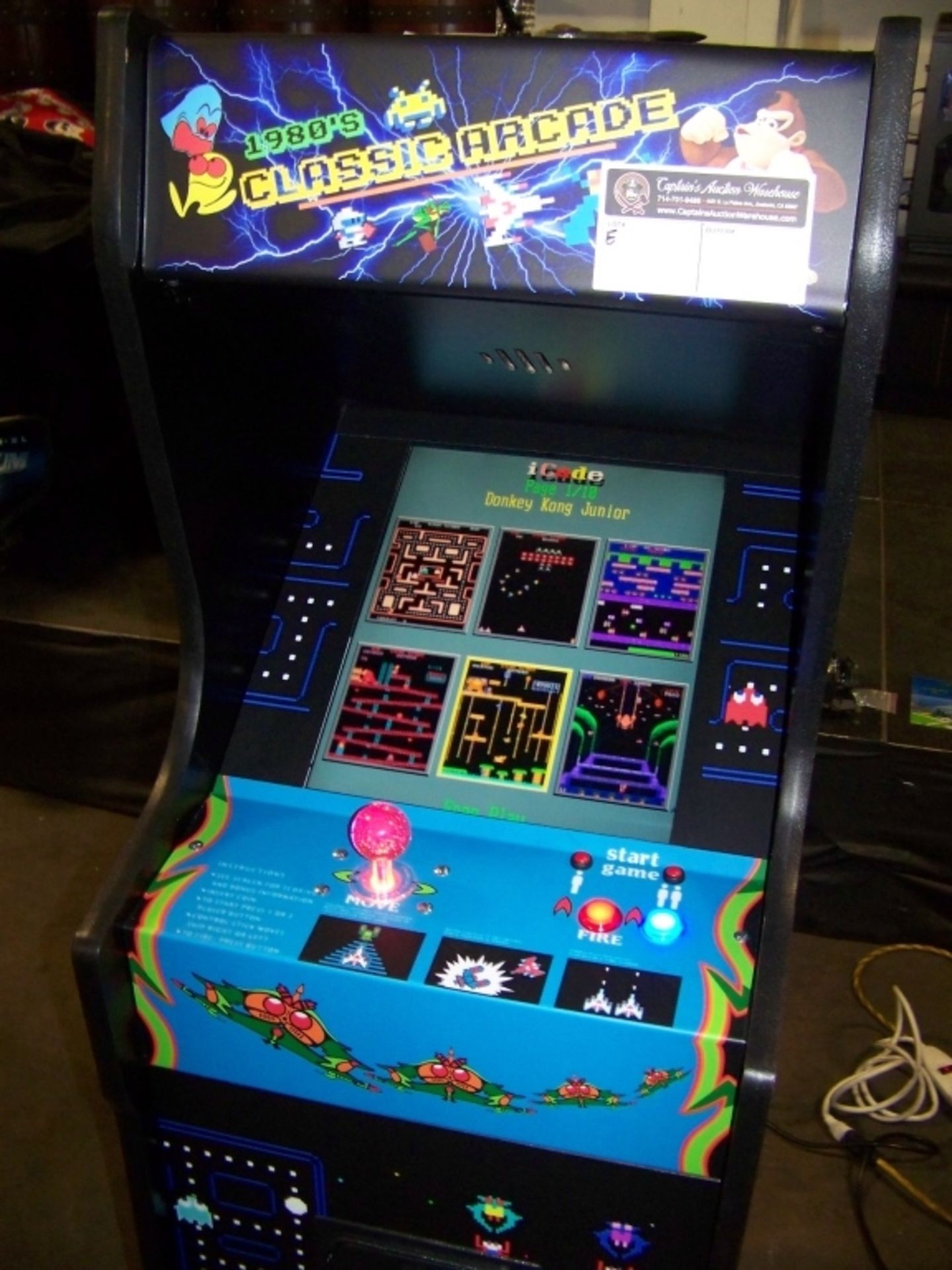 60 in 1 MULTICADE CLASSICS MINI CABARET NEW ARCADE - Image 4 of 4