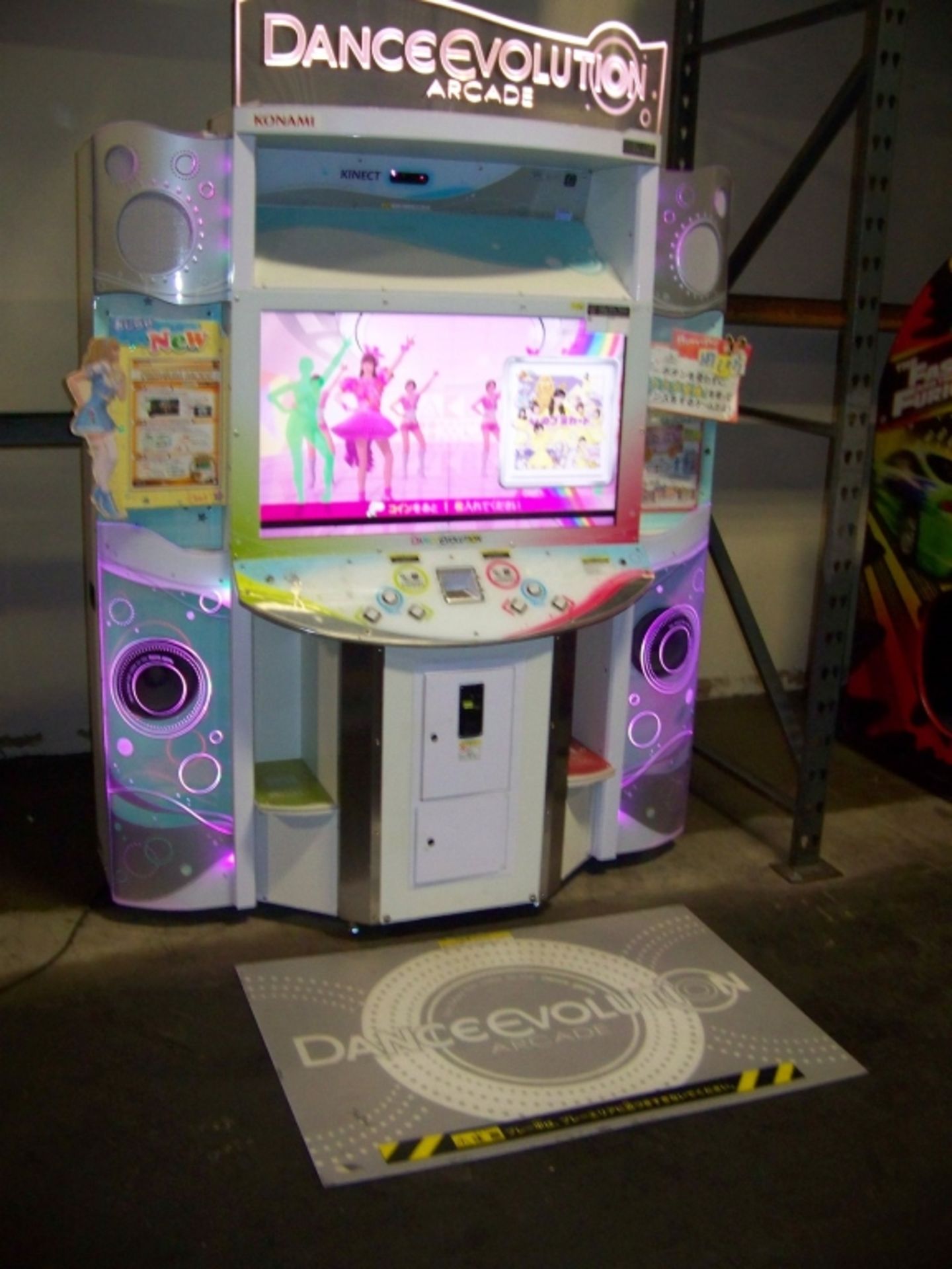 DANCE EVOLUTION MUSIC ARCADE GAME KONAMI 2016