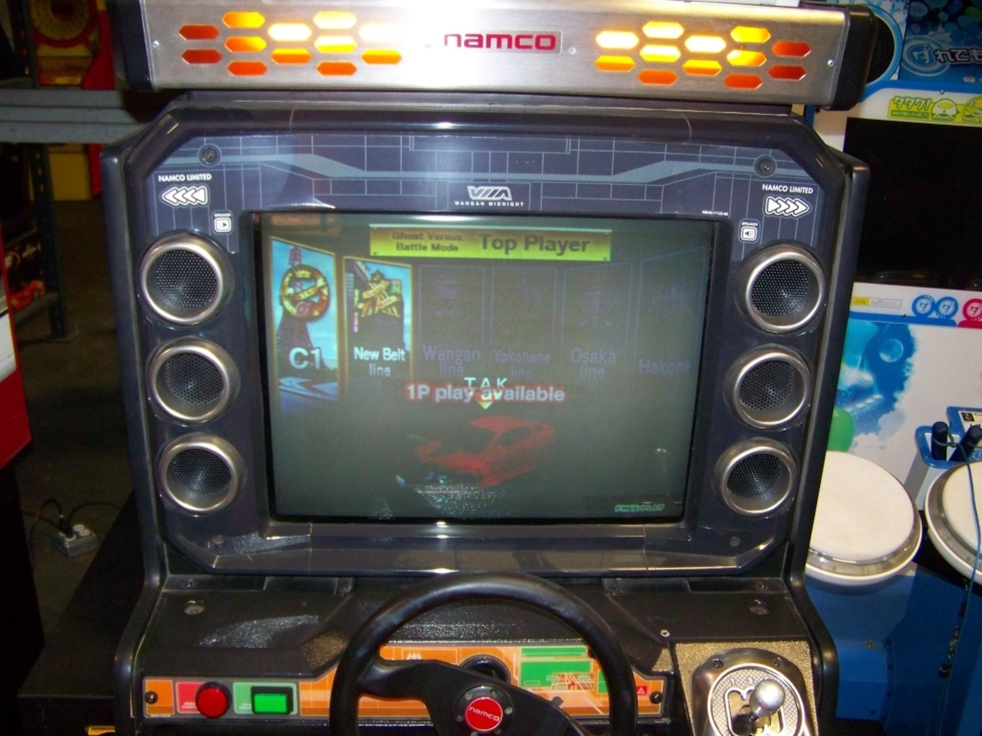 MAXIMUM TUNE 3 MIDNIGHT DRIVER ARCADE GAME NAMCO - Image 2 of 7