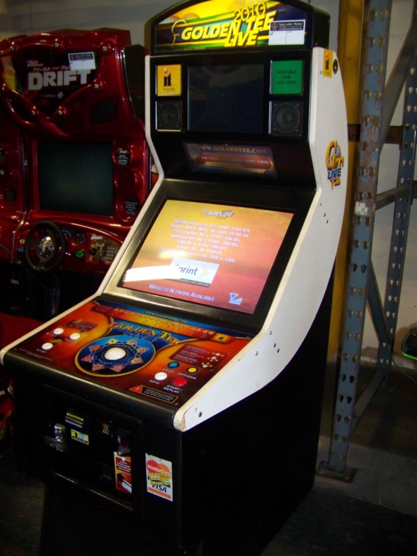 GOLDEN TEE LIVE 2010 GOLF ARCADE GAME UPGRADEABLE - Image 3 of 10