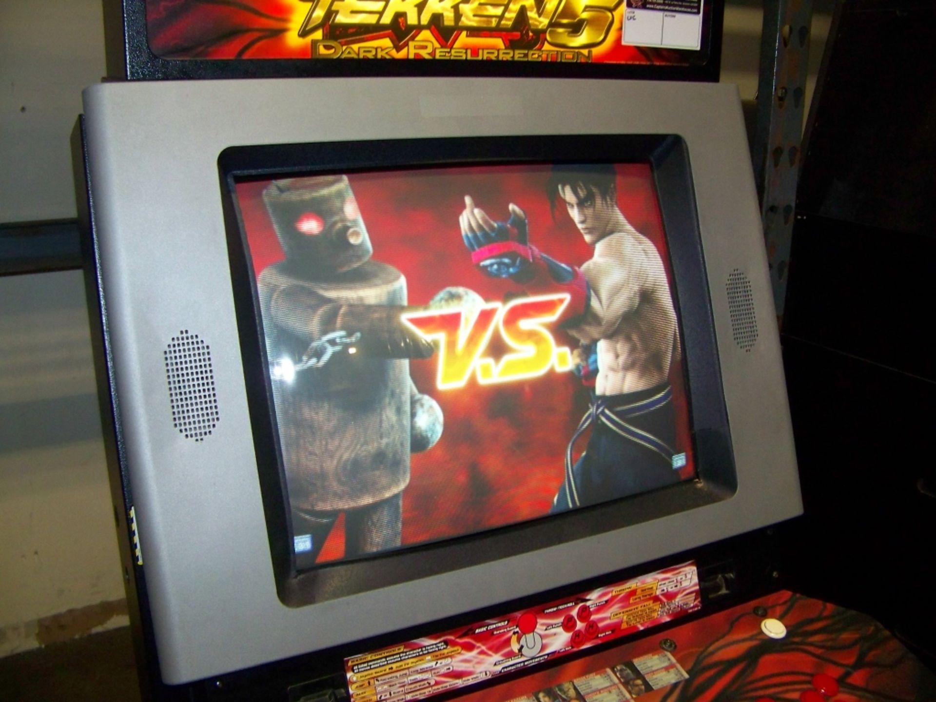 TEKKEN 5 DEDICATED FIGHTING ARCADE GAME NAMCO - Image 8 of 9