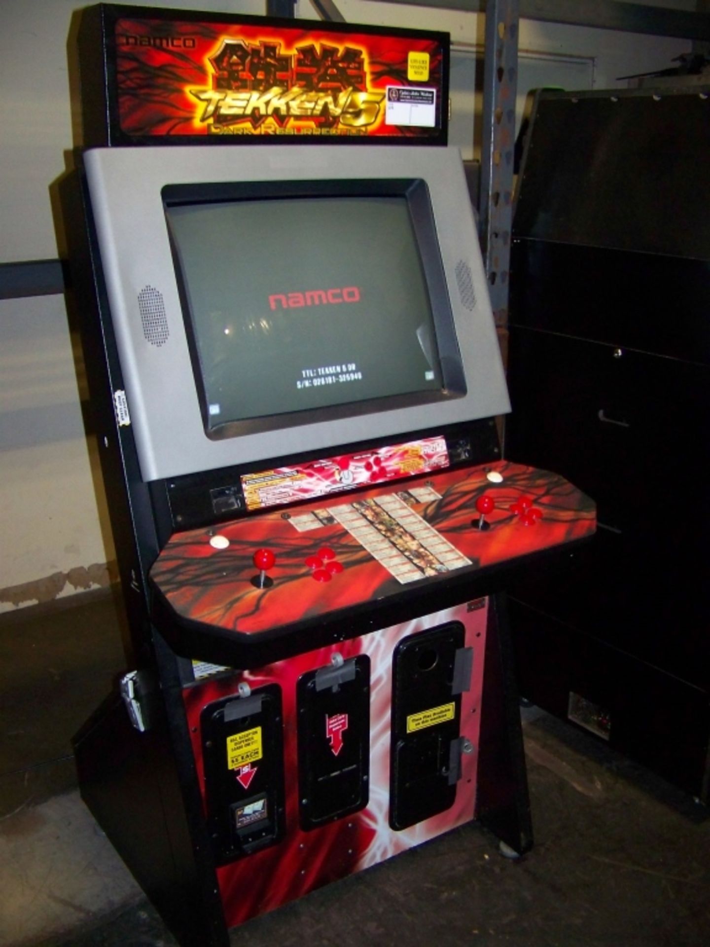 TEKKEN 5 DEDICATED FIGHTING ARCADE GAME NAMCO - Image 3 of 9