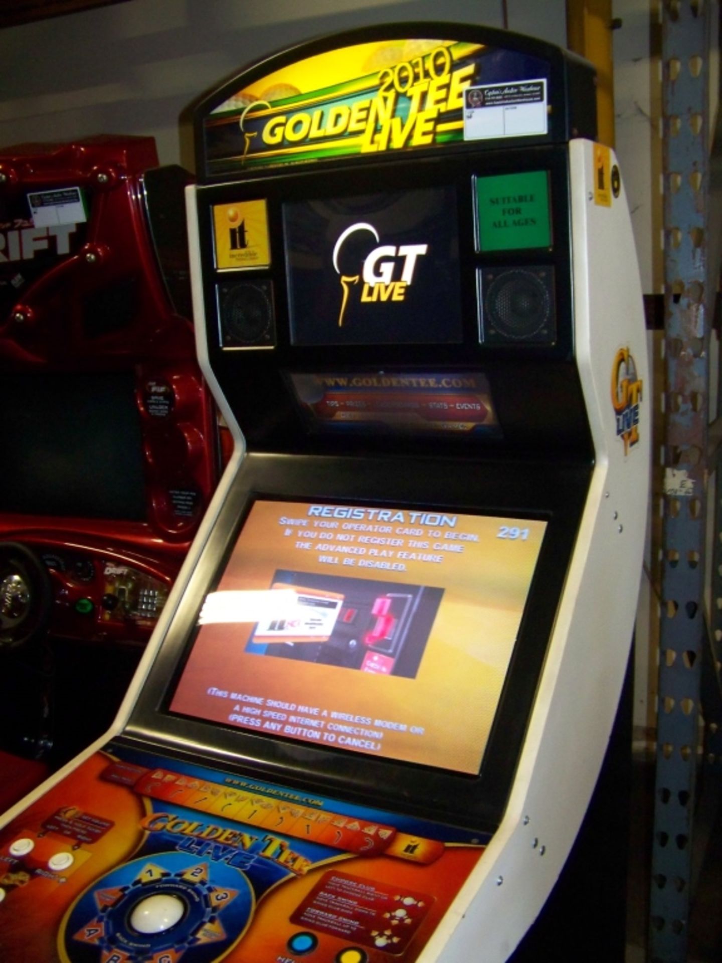 GOLDEN TEE LIVE 2010 GOLF ARCADE GAME UPGRADEABLE - Image 8 of 10