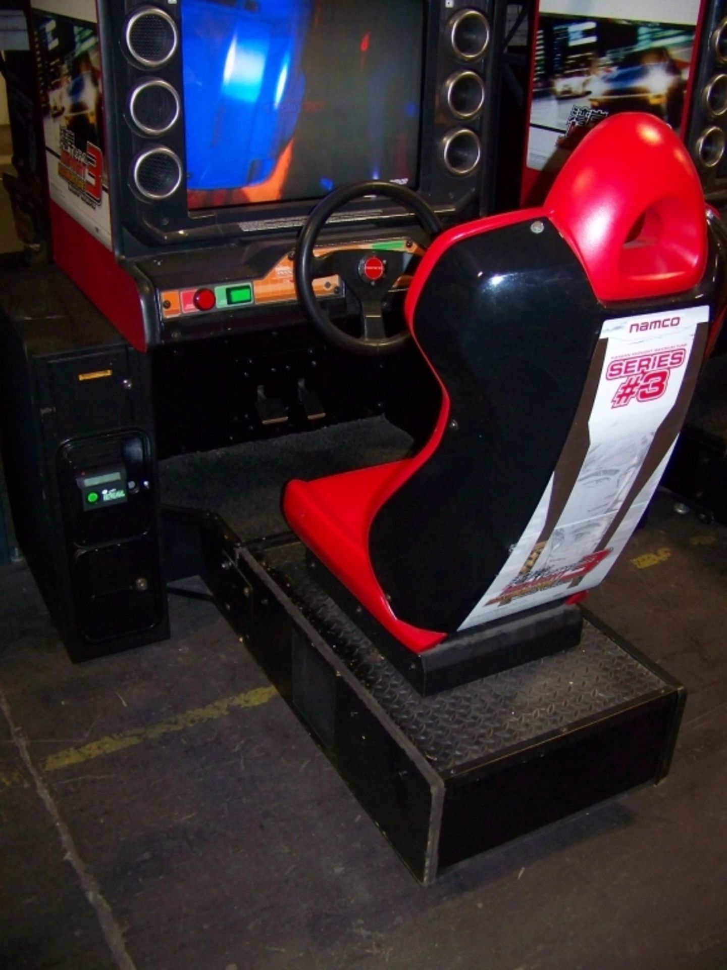 MAXIMUM TUNE 3 MIDNIGHT DRIVER ARCADE GAME NAMCO - Image 4 of 6