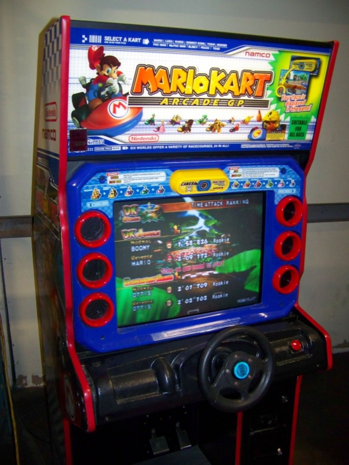 MARIO KART ARCADE GP RACING GAME NAMCO NINTENDO - Image 4 of 9