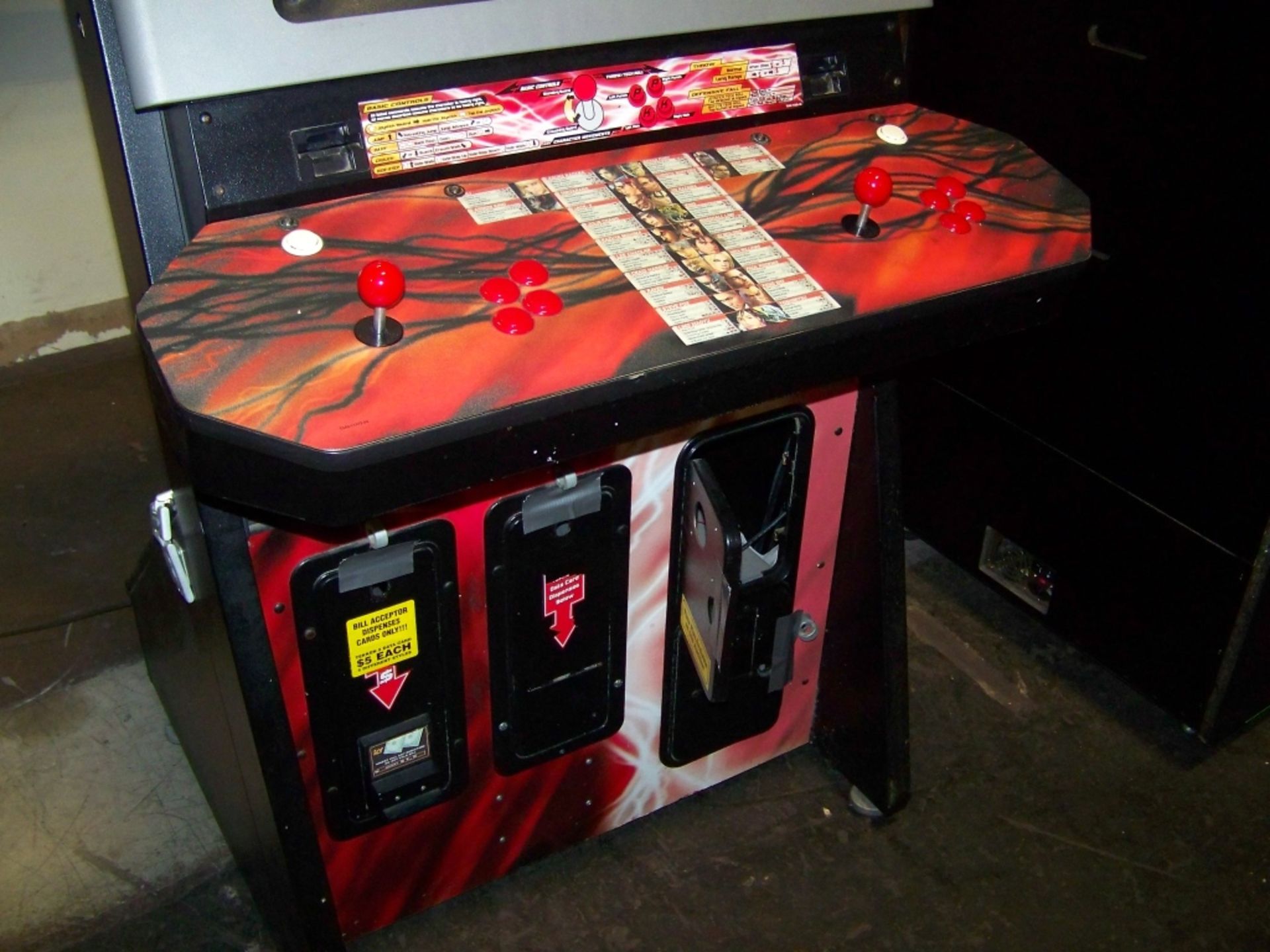 TEKKEN 5 DEDICATED FIGHTING ARCADE GAME NAMCO - Image 7 of 9