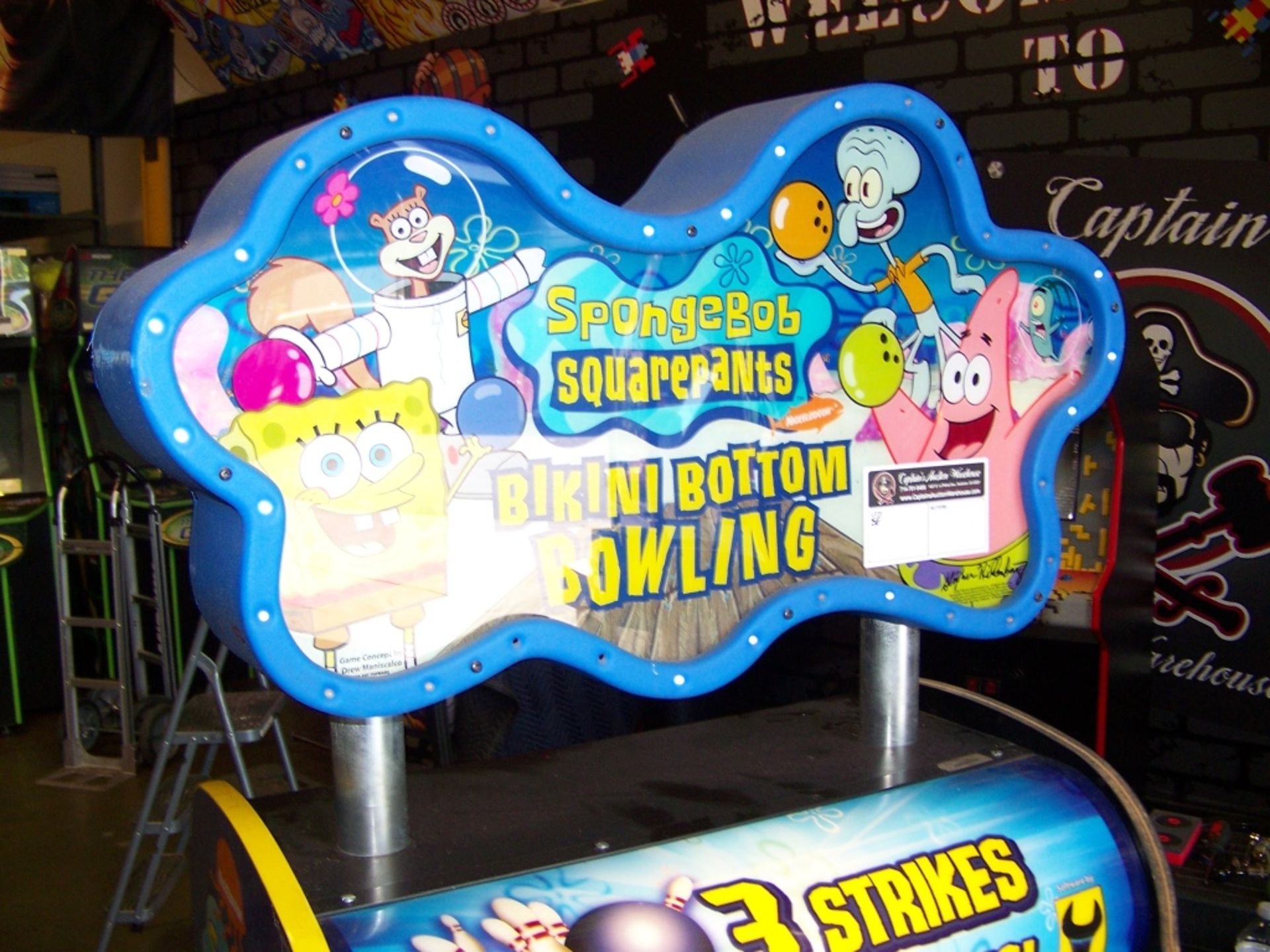 SPONGE BOB BIKINI BOTTOM BOWLING TICKET REDEMPTION - Image 7 of 8