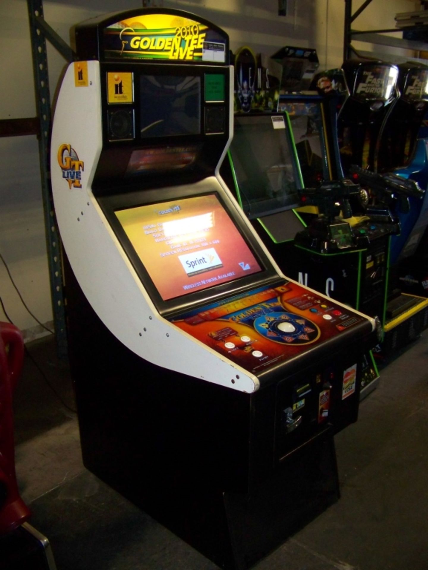 GOLDEN TEE LIVE 2010 GOLF ARCADE GAME UPGRADEABLE - Image 4 of 10