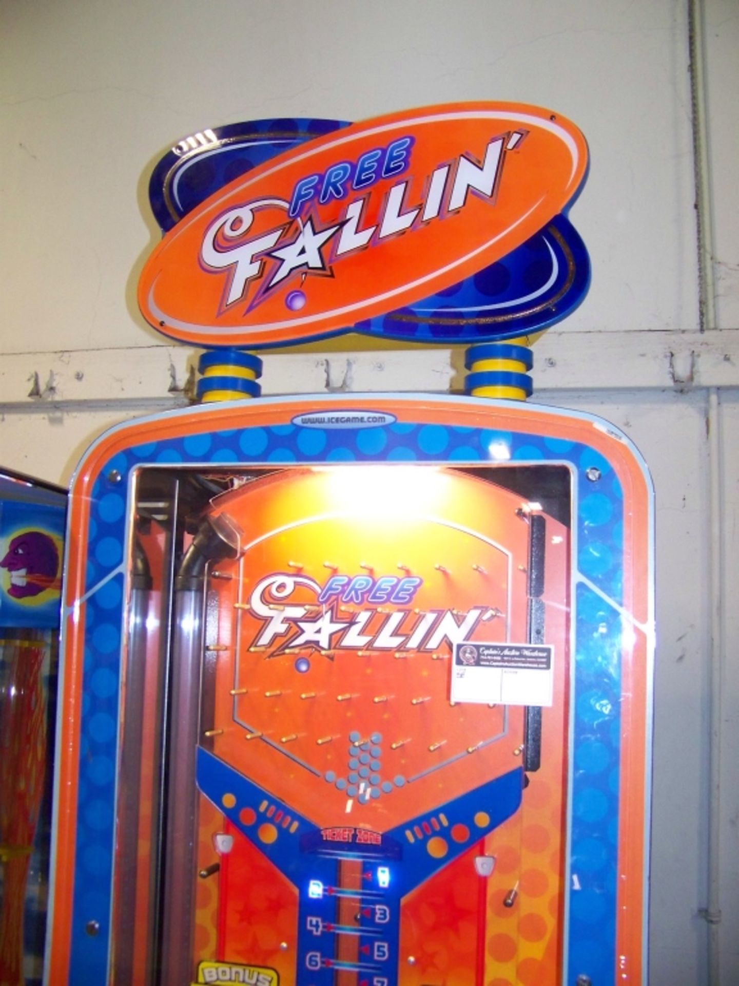 FREE FALLIN' TICKET REDEMPTION GAME I.C.E. - Image 4 of 6