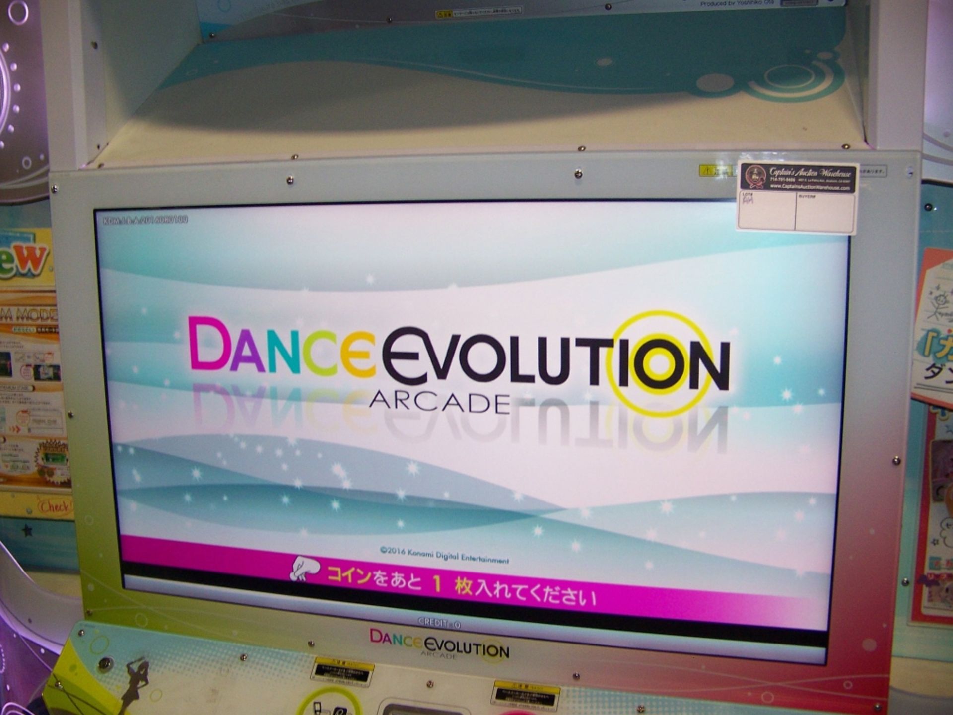 DANCE EVOLUTION MUSIC ARCADE GAME KONAMI 2016 - Image 5 of 8