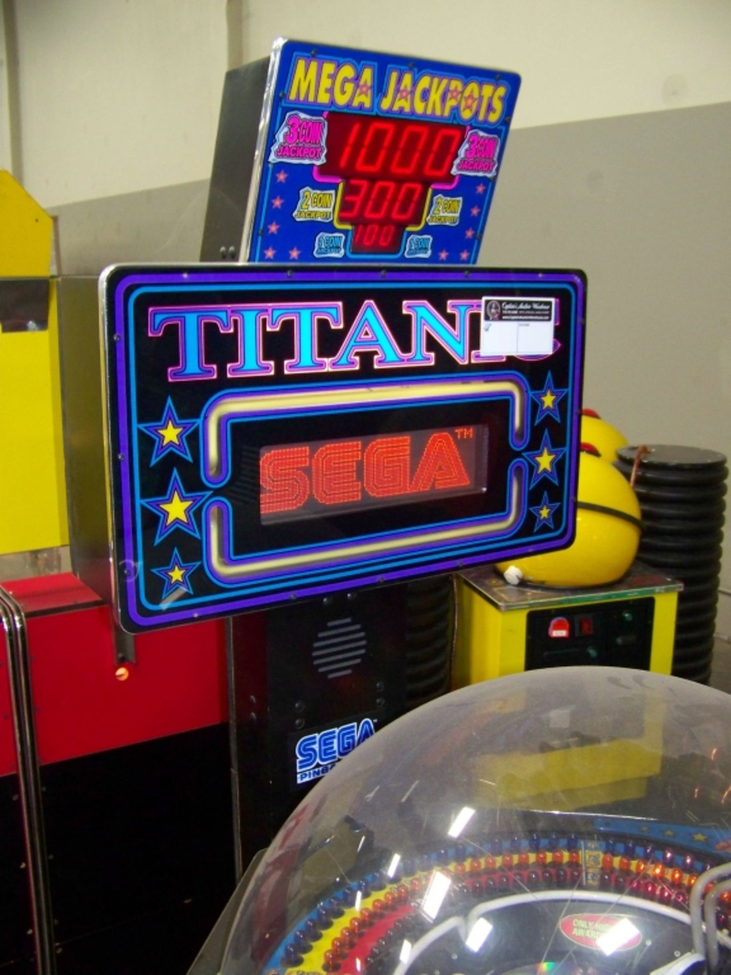 TITANTIC 3 PLAYER TICKET REDEMPTION GAME SEGA - Image 2 of 5